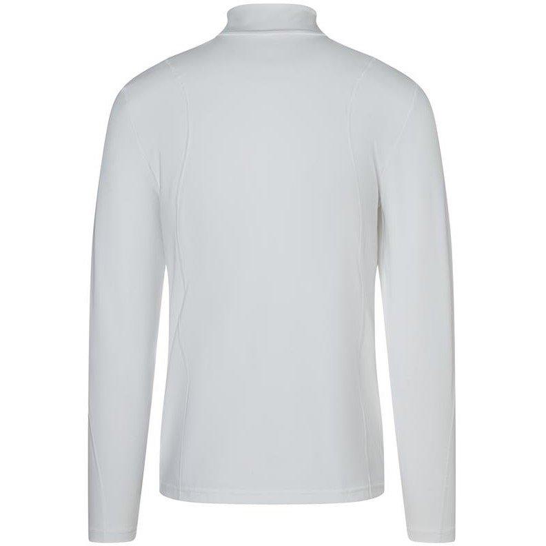 Off White - Bogner - Men's Harry Baselayer Long-Sleeve Quarter-Zip Slim-Fit Top - 2