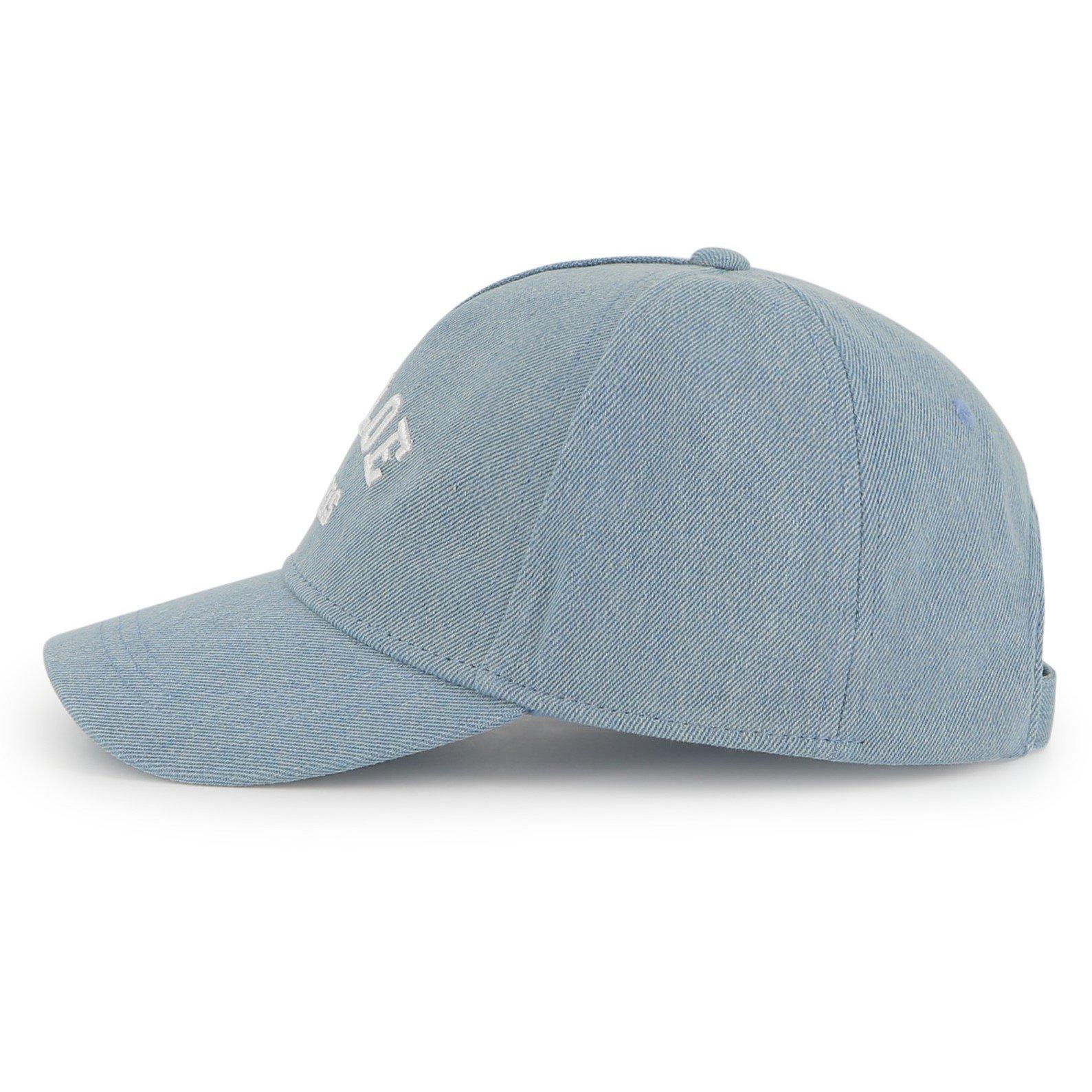 Denim Blue - Chloe - Chloe Logo Cap Jn62 - 3