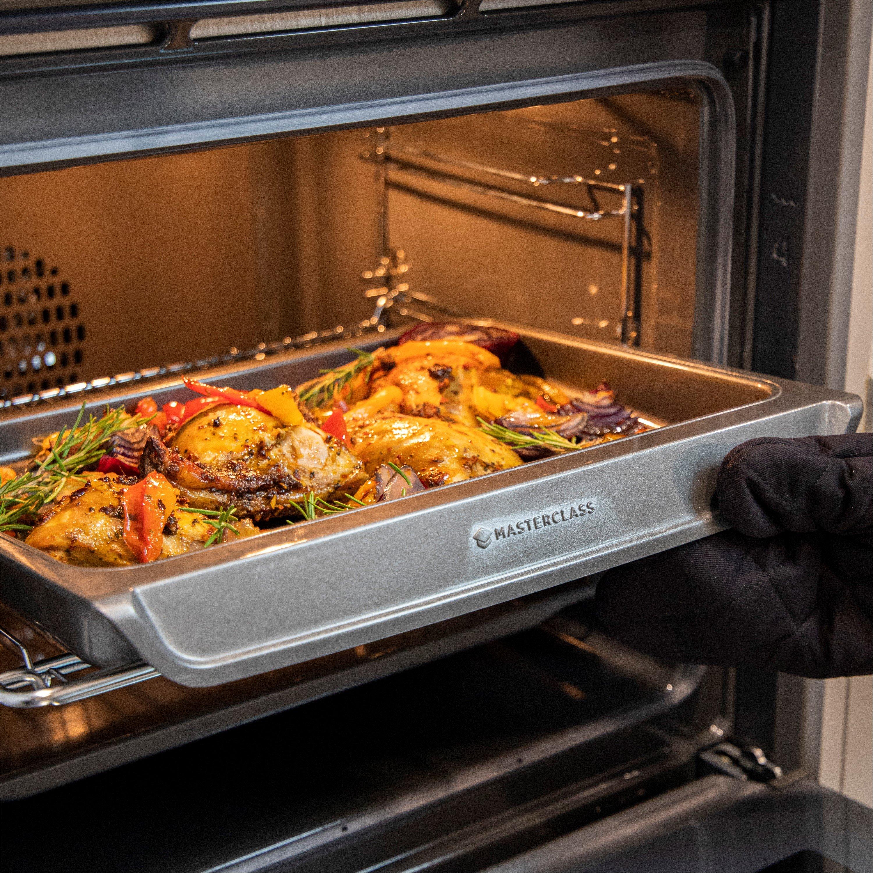 Grey - MasterClass - MasterClass Smart Stack Non-Stick Baking Tray - 2