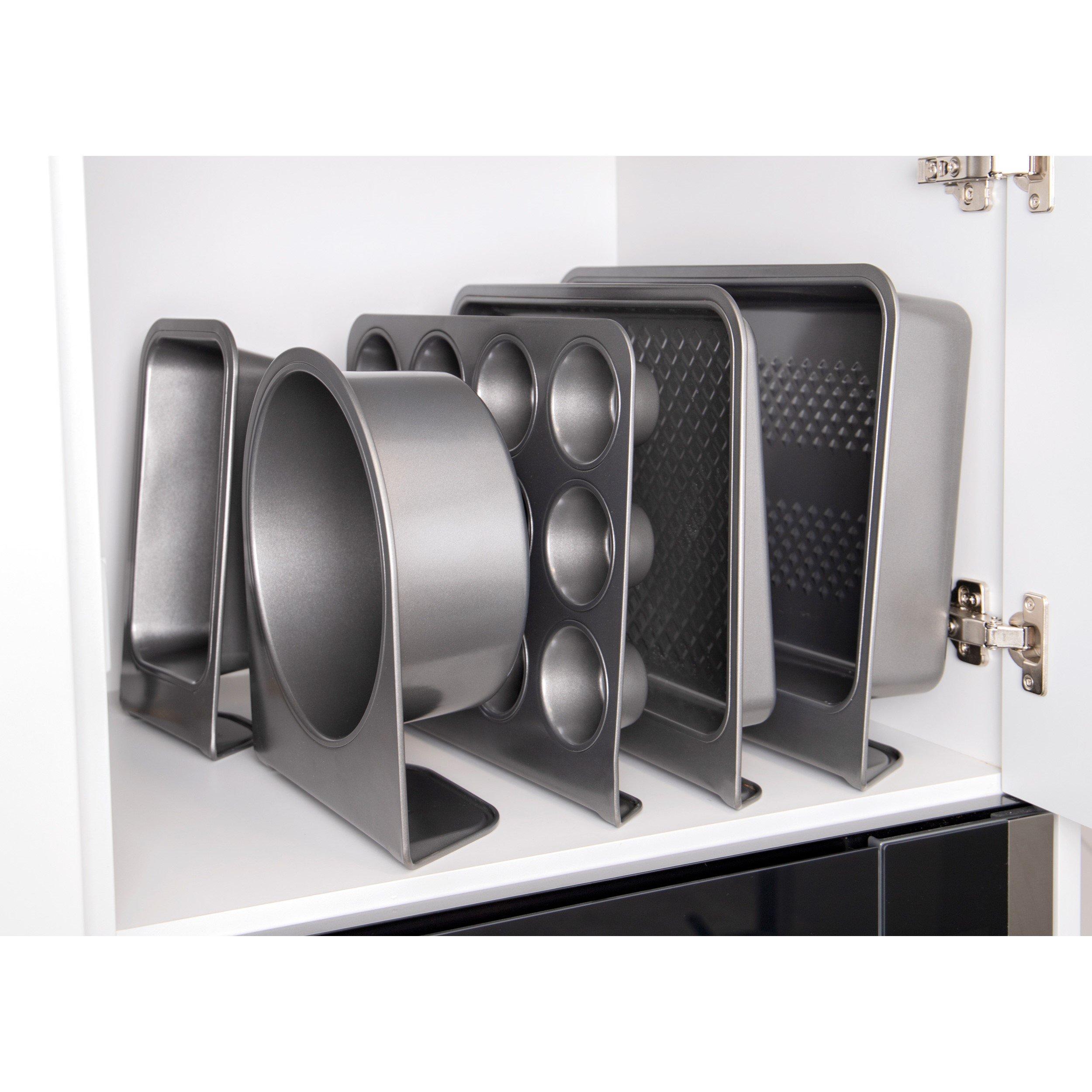 Grey - MasterClass - MasterClass Smart Stack Non-Stick Baking Tray - 5