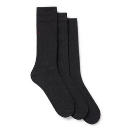 Hugo 3 Pack of Logo Socks
