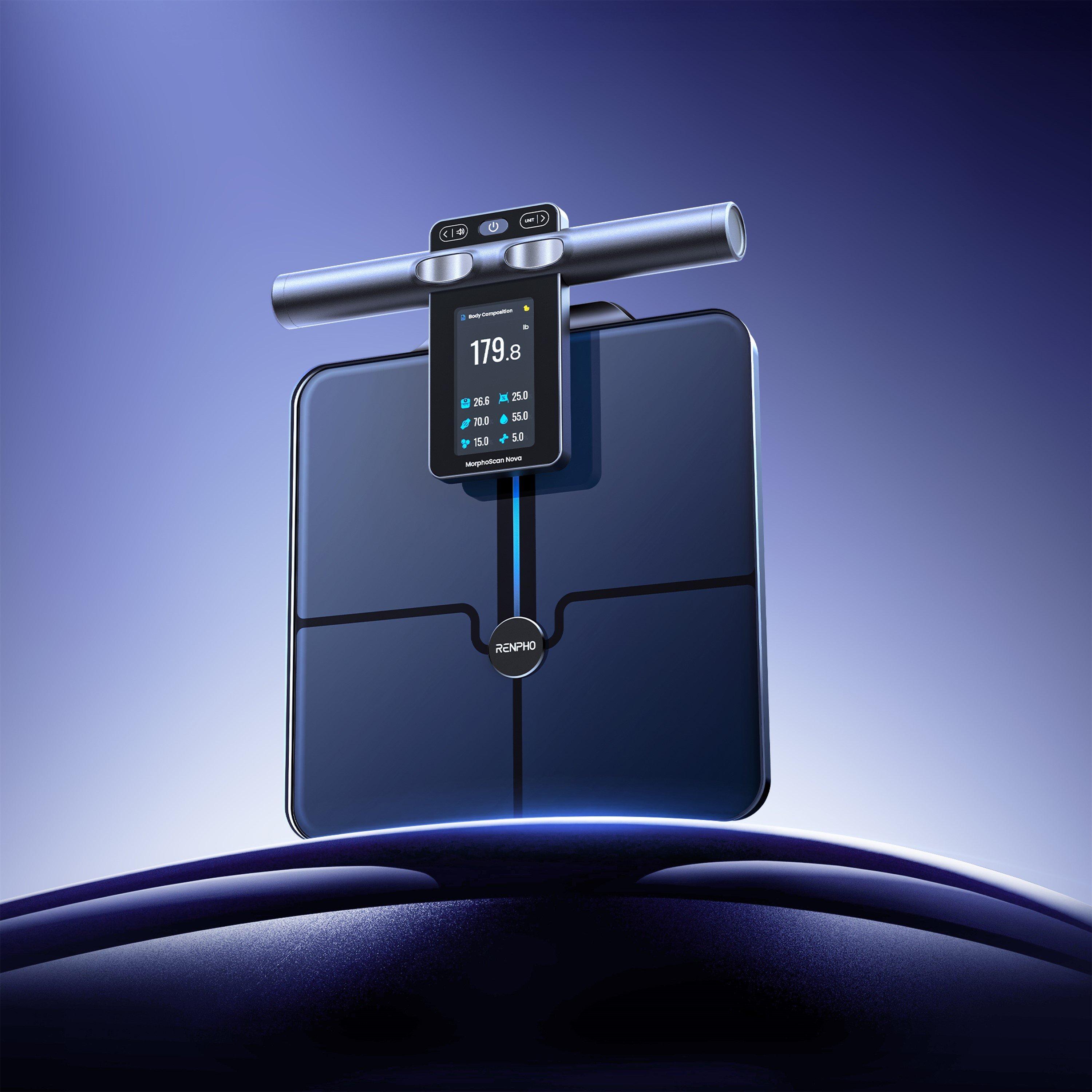 Black - Renpho - MorphoScan Nova Intelligent Smart Body Scale - 2