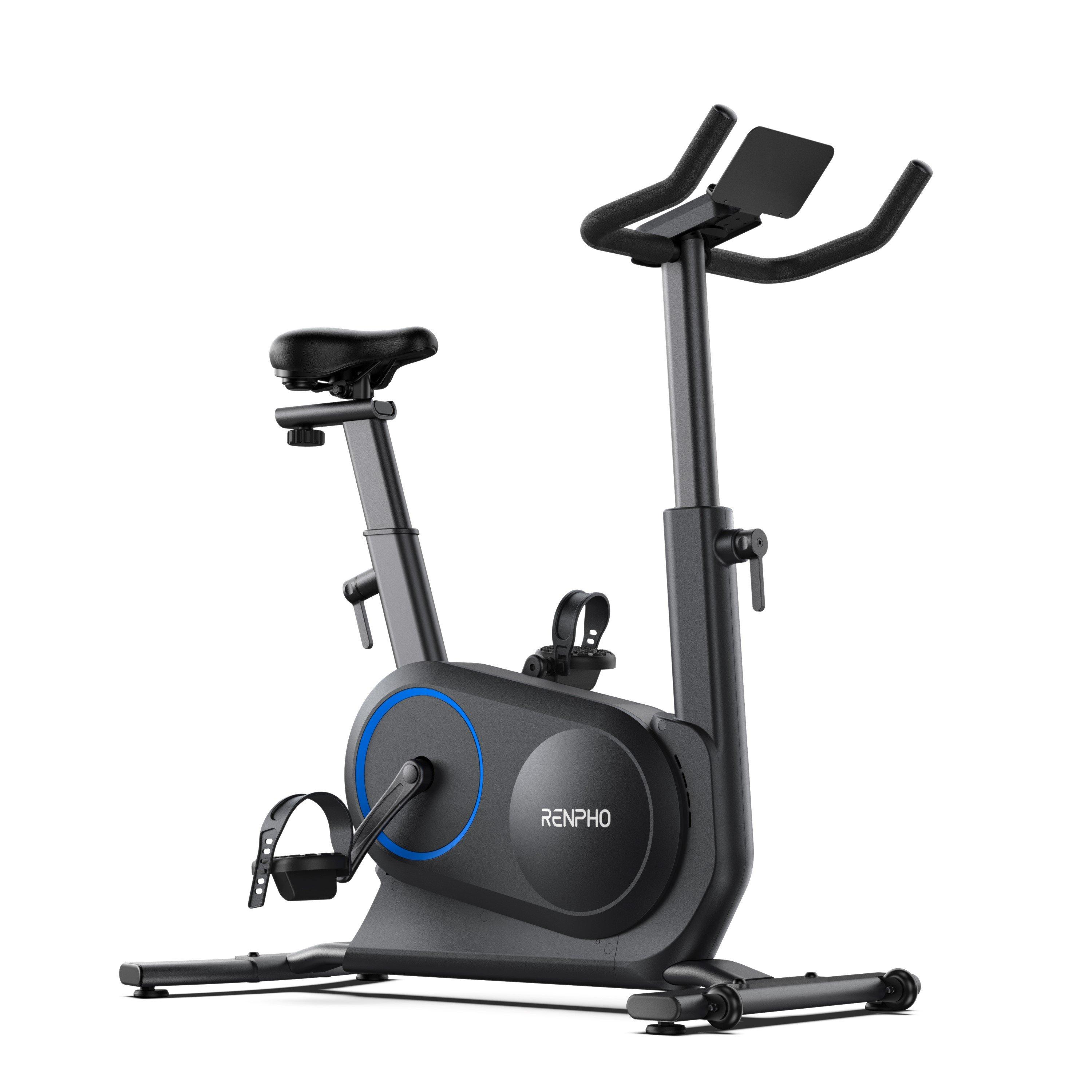 Black - Renpho - Renpho Smart Exercise Bike R-Q002N - 1