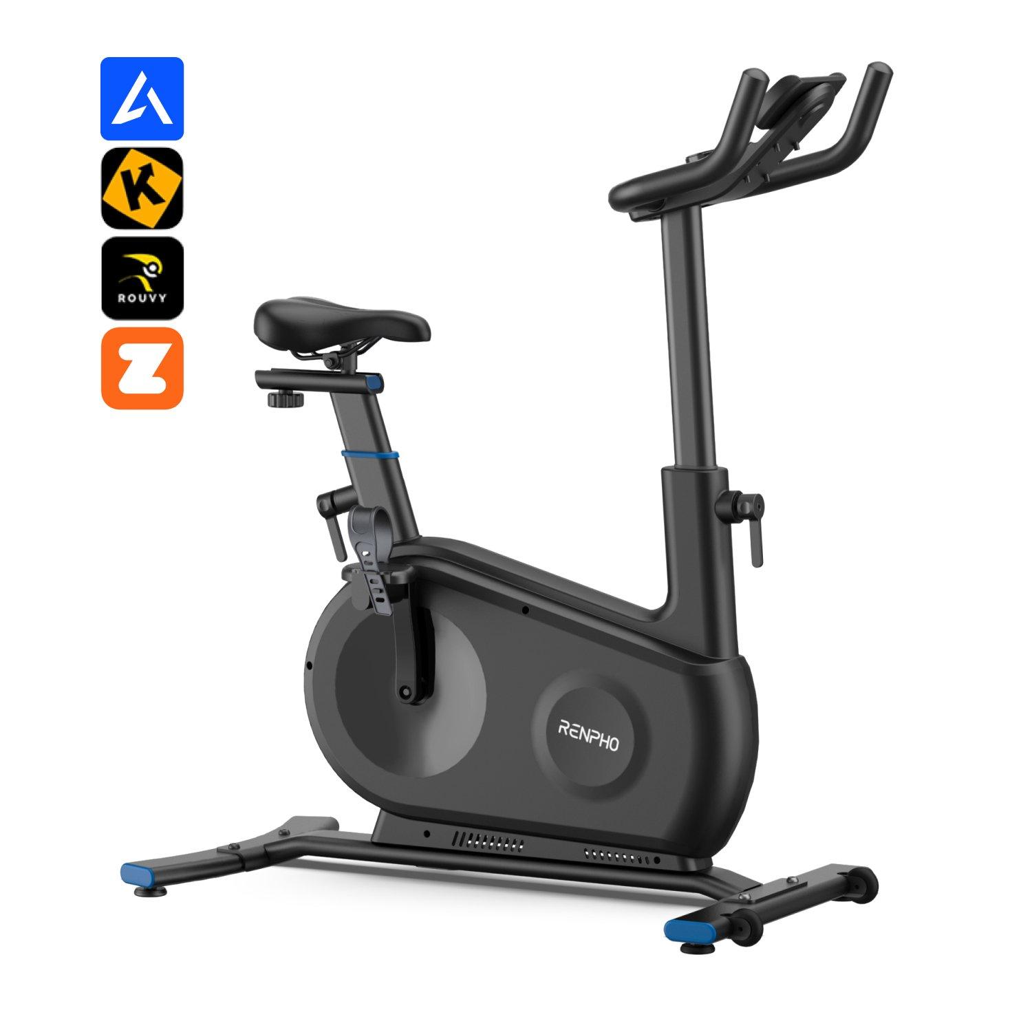 Black - Renpho - Renpho Smart Exercise Bike - 1