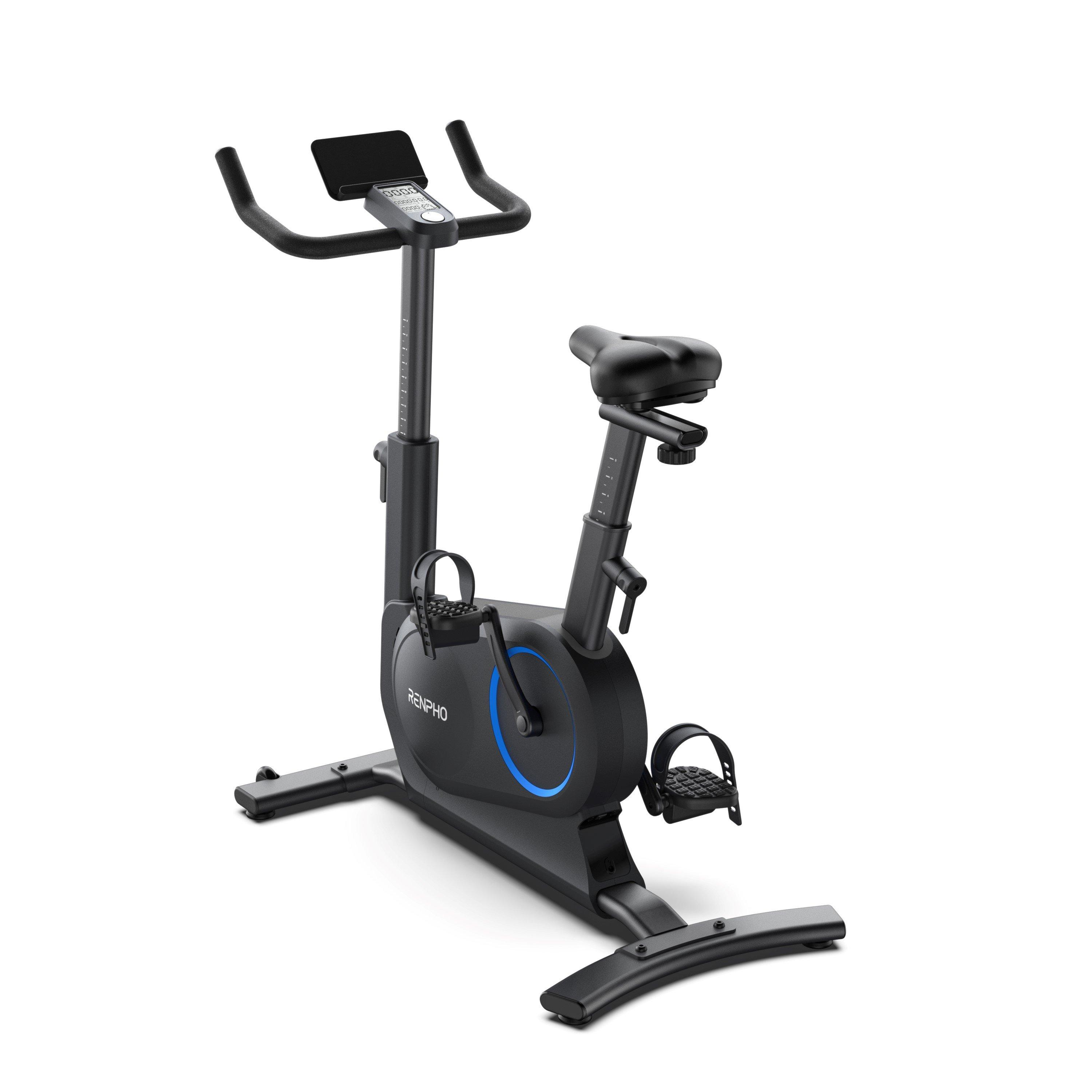 Black - Renpho - Renpho Smart Exercise Bike R-Q002N - 2