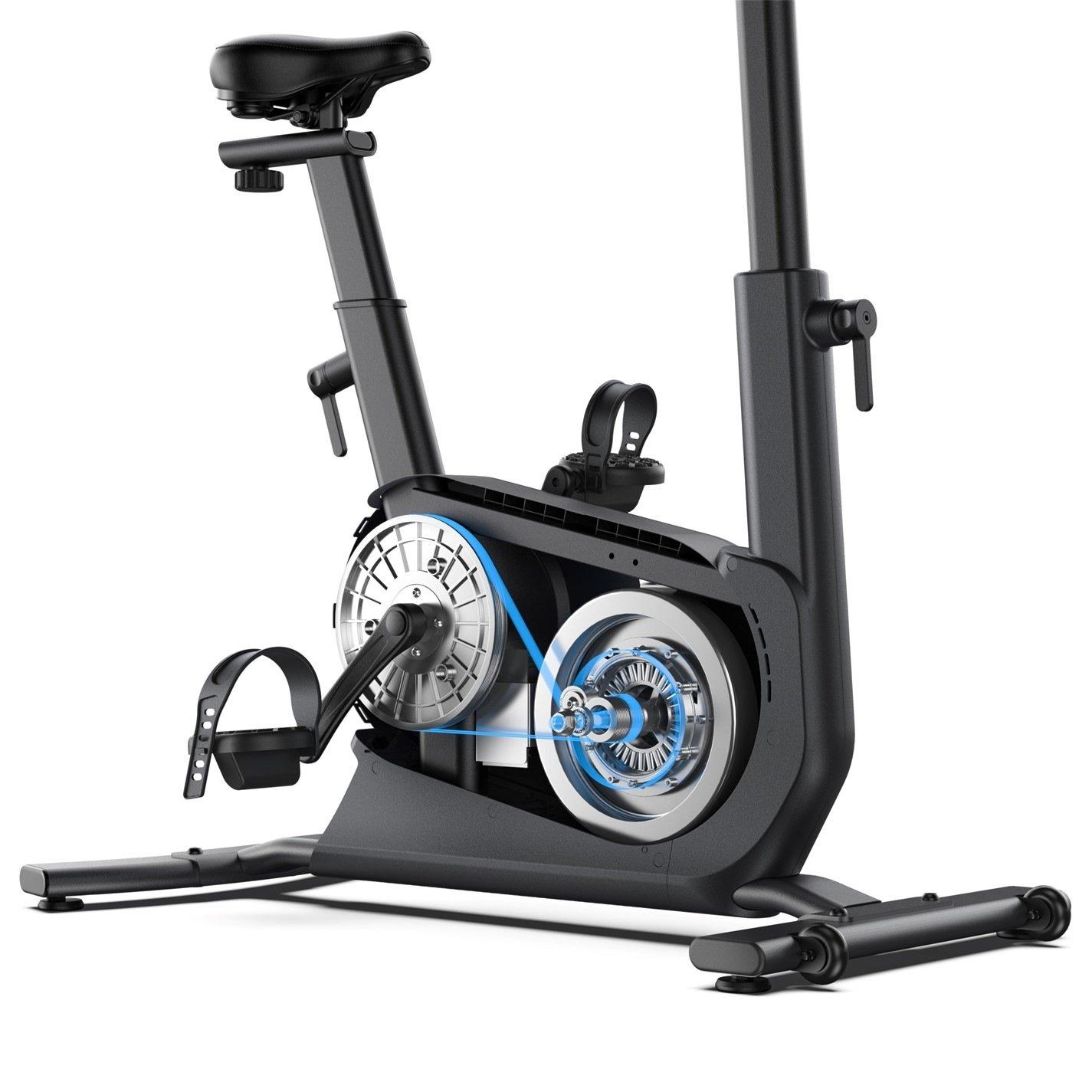 Black - Renpho - Renpho Smart Exercise Bike - 3