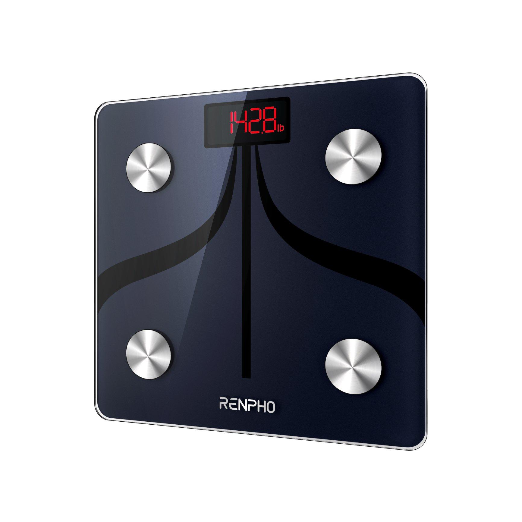 Black - Renpho - Renpho Smart Body Scale A005 - 1