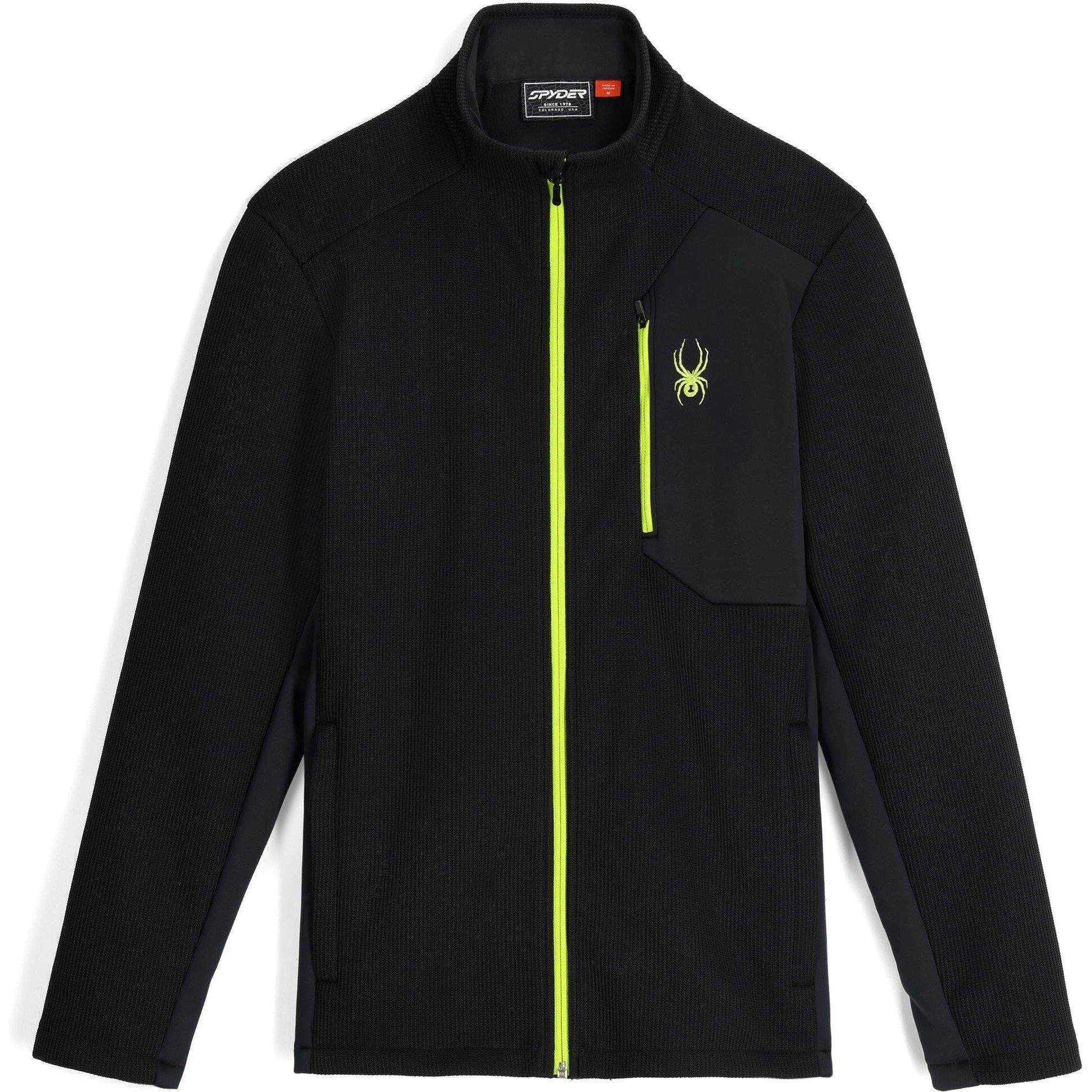 Spyder Men's Bandit Fleece Jacket - Black - Large