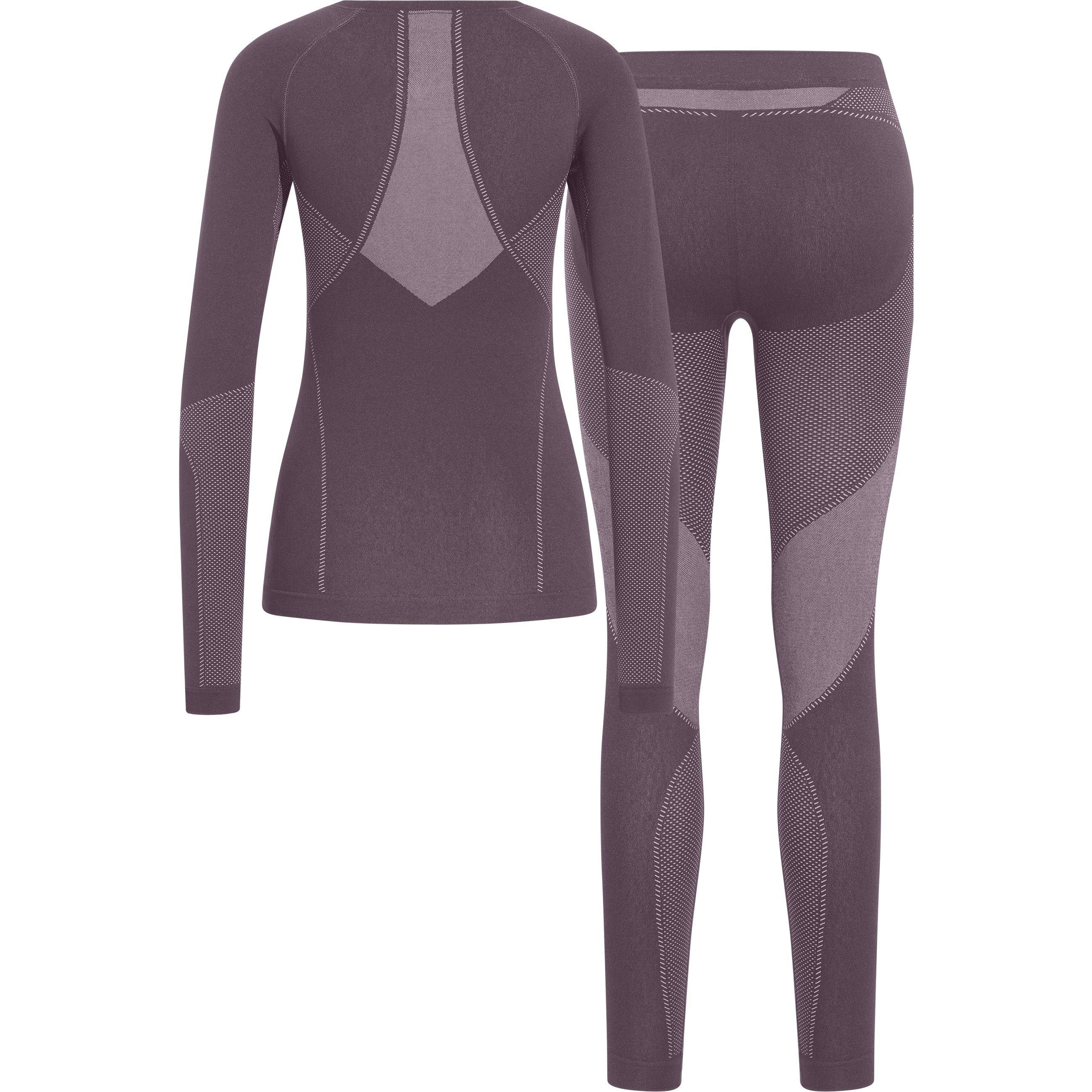 Grey - Odlo - Performance Baselayer Set Womens - 2