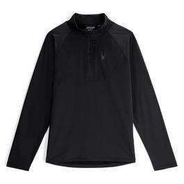 Spyder Grid Web Fleece Half Zip Mens