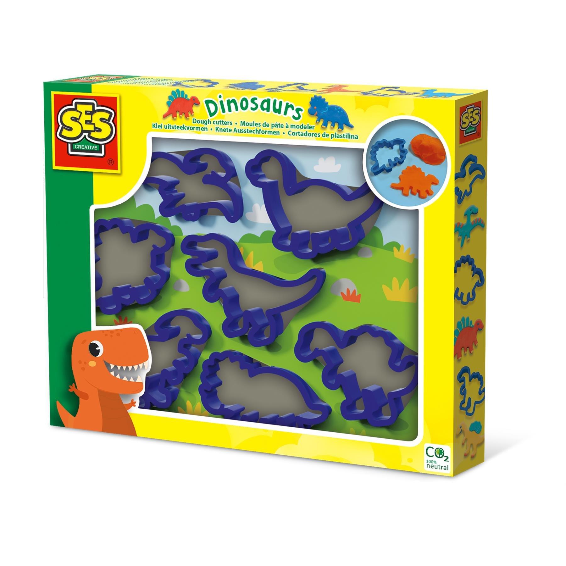 Ses Creative  Kids Dough Cutters - Dinos - 