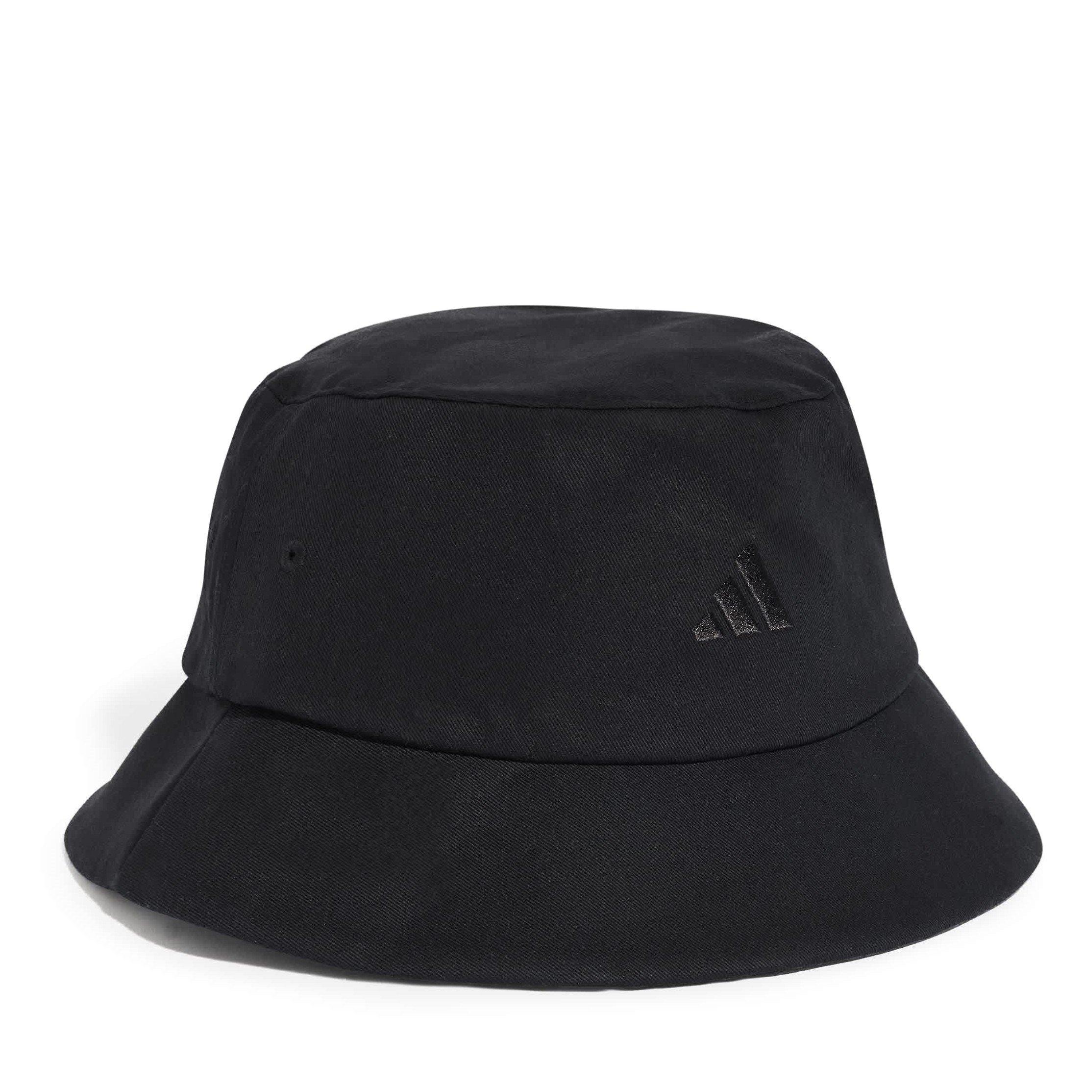 Adidas  3 Stripes Bucket Hat - Black/White - Mens