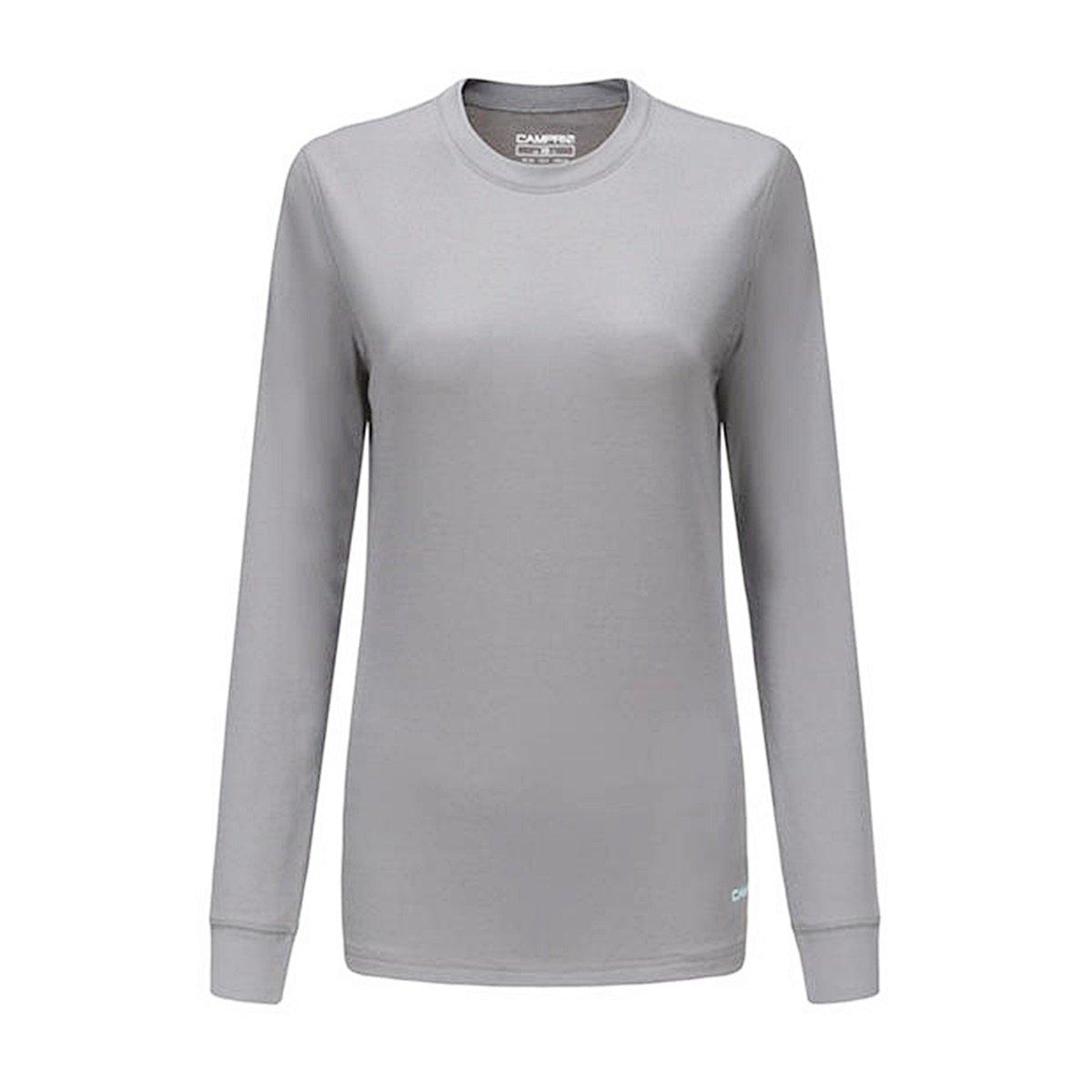 Campri Women's Thermal Baselayer Top - Grey - 8 (XS)