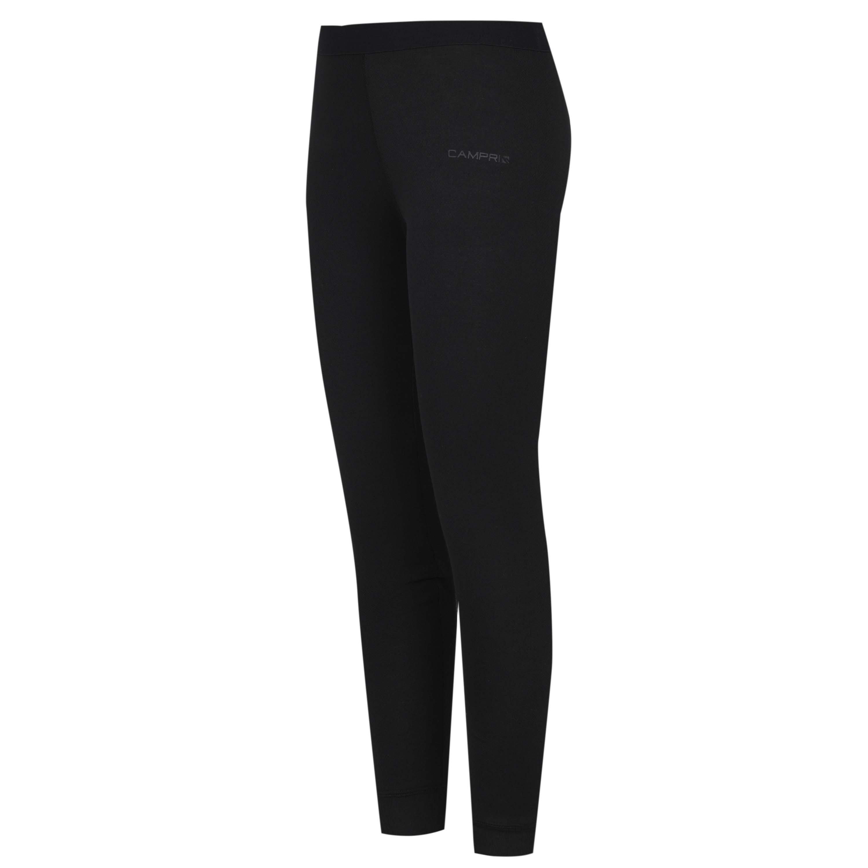 Zwart - Campri - Thermal Baselayer Pant Junior - 4