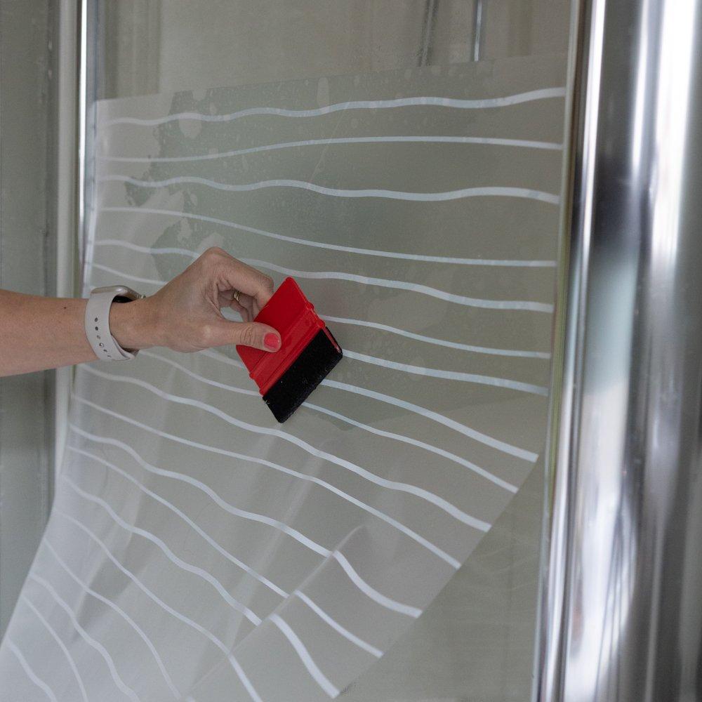 Frost - D C Fix - dc fix Waves Static Cling Window Film - 4