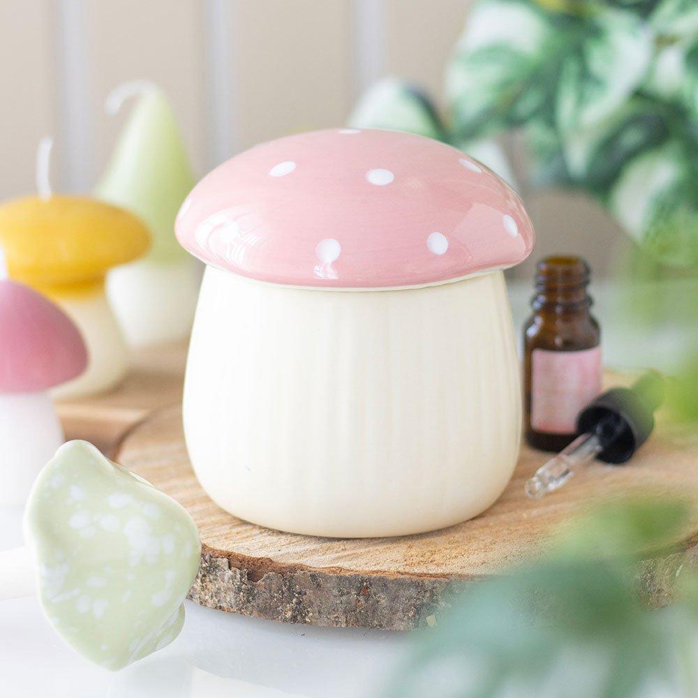 Something Different  Mushroom Oil Burner Pink