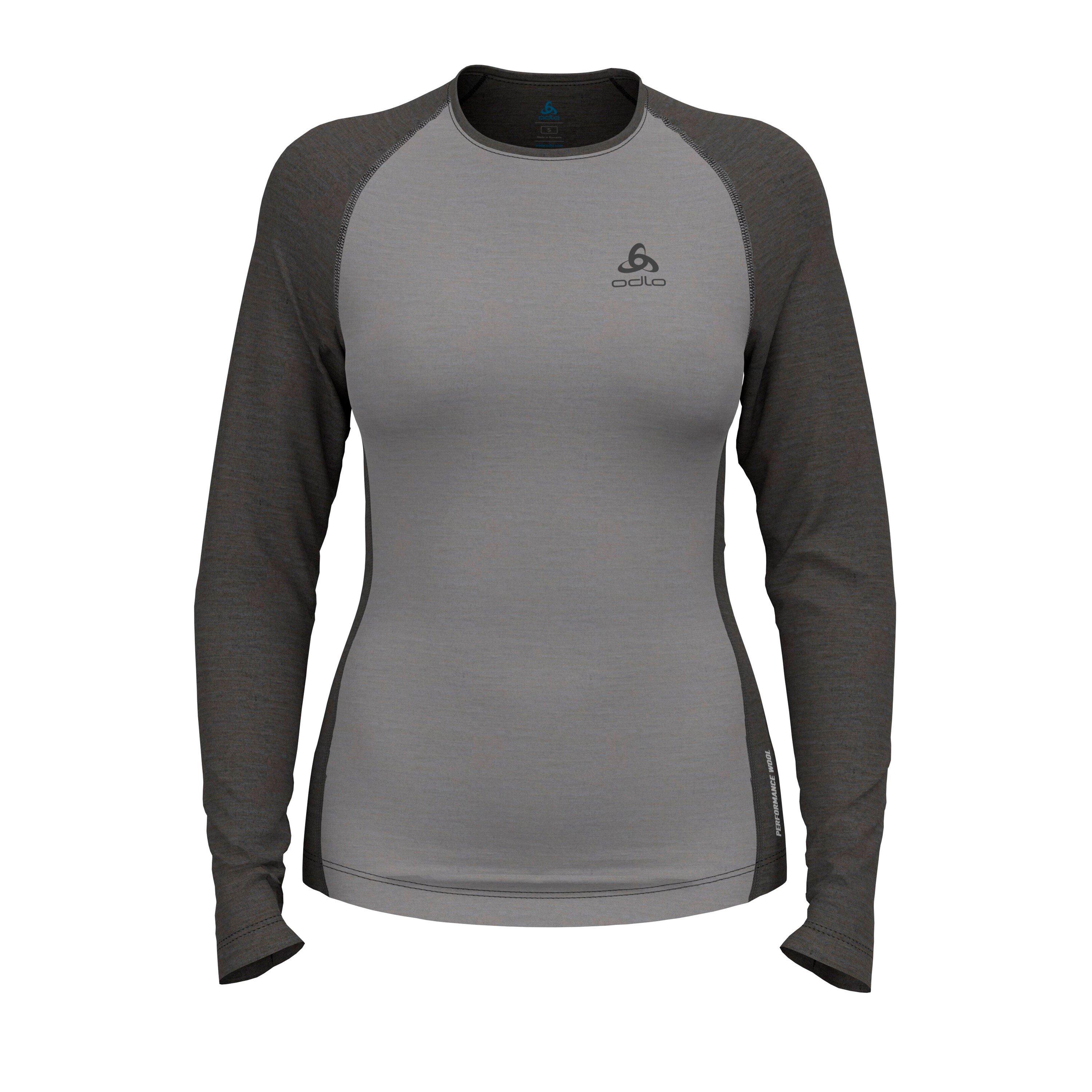 Odlo Women's Natural Baselayer Top - Grey - 14 (L)