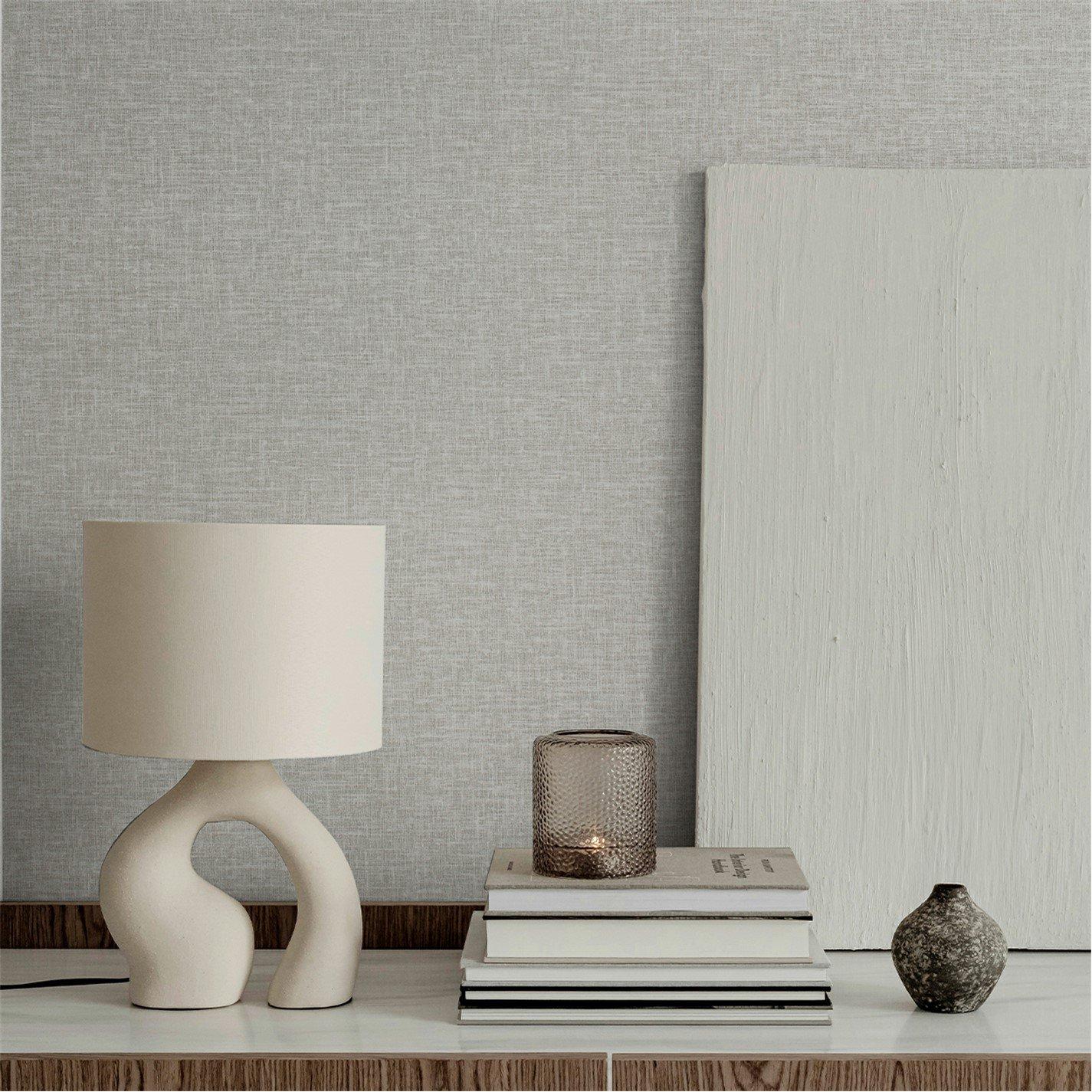 Pebble - Boutique - Entwine Pebble Wallpaper - 1