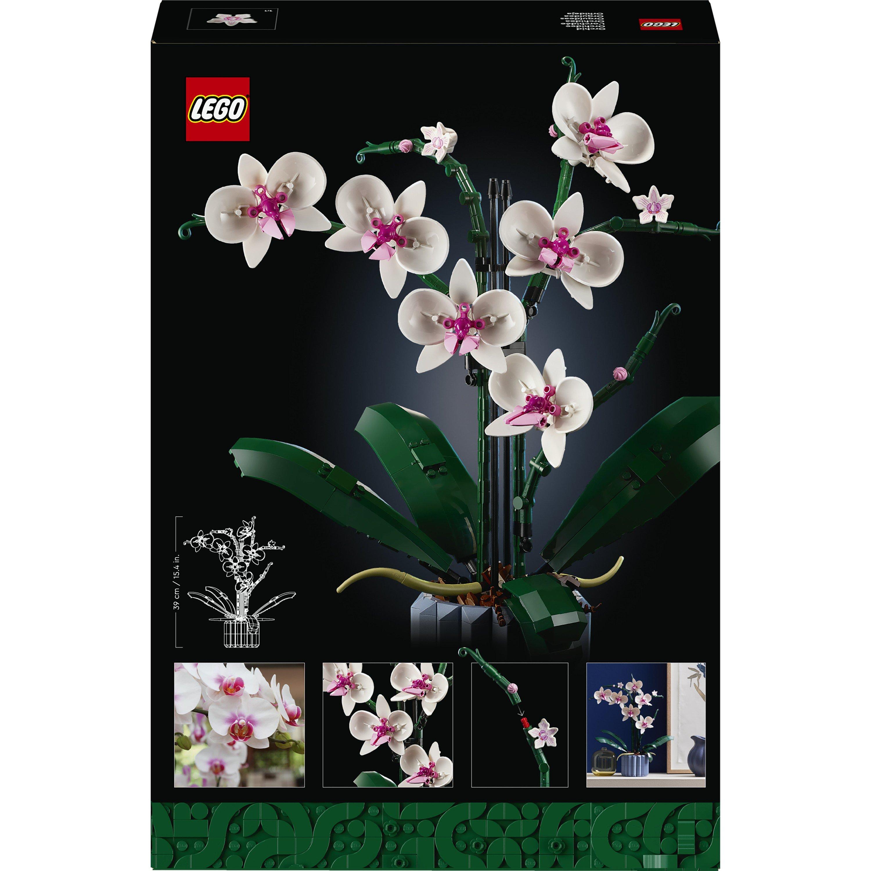 White - LEGO - Botanical Collection 10311 Orchid - 9