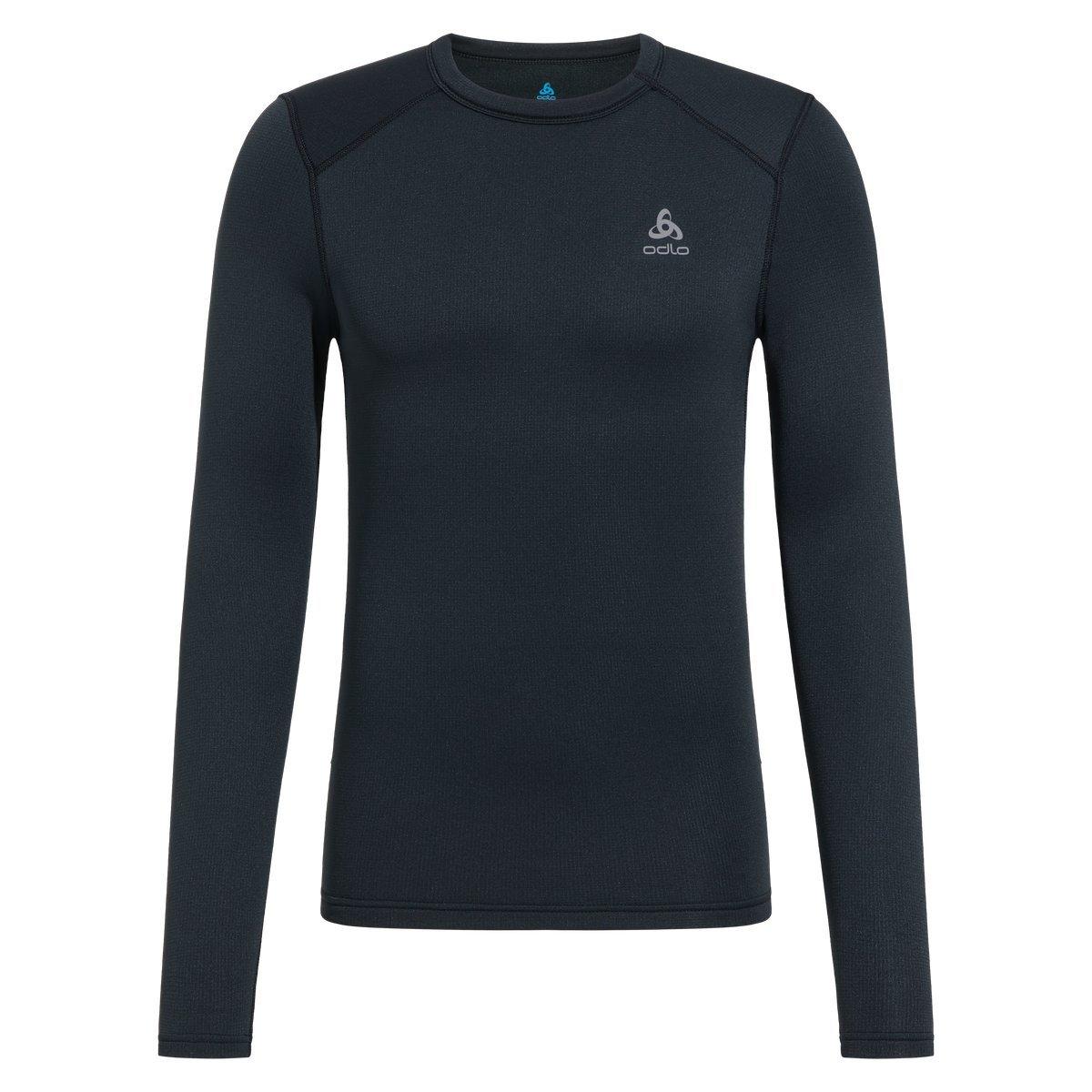 Odlo Men's Active Warm Baselayer Top - Black - Large