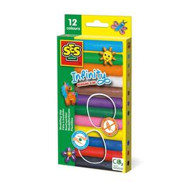 SES Creative Infinity Modeling Clay - 12 pack (180g)