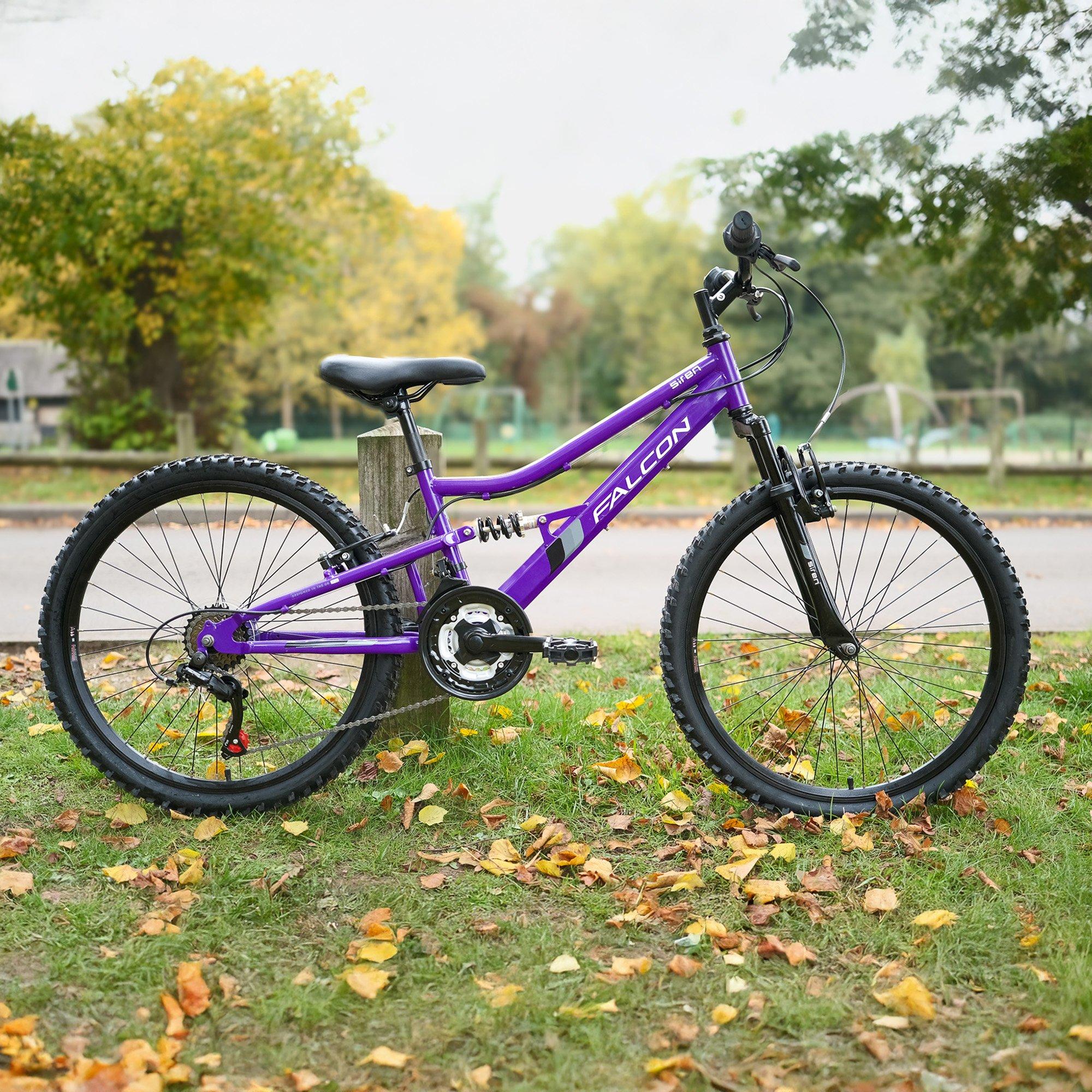 Pink - Falcon Cycles - Falcon Siren 24 Kids Mountain Bike - 3