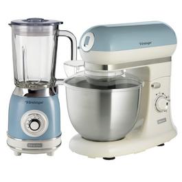 Ariete ARPK38 VINTAGE GLASS JUG BLENDER & STAND MIXER PK