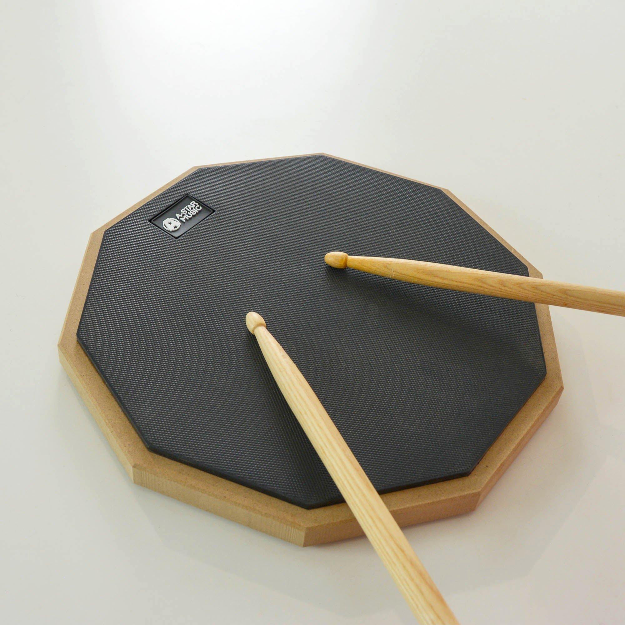 Black - A-Star - Drum Pad 12 Inch - 5