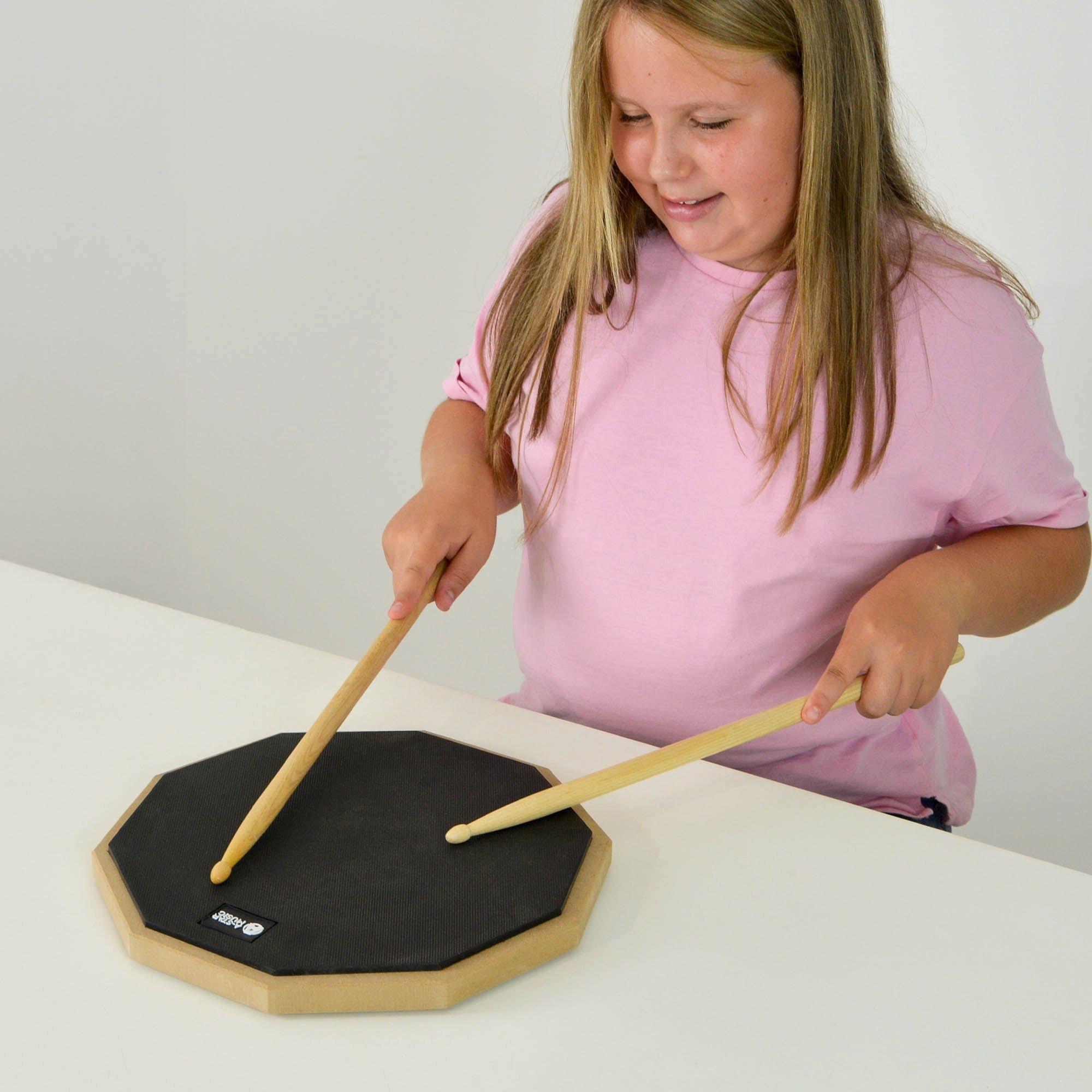 Black - A-Star - Drum Pad 12 Inch - 6