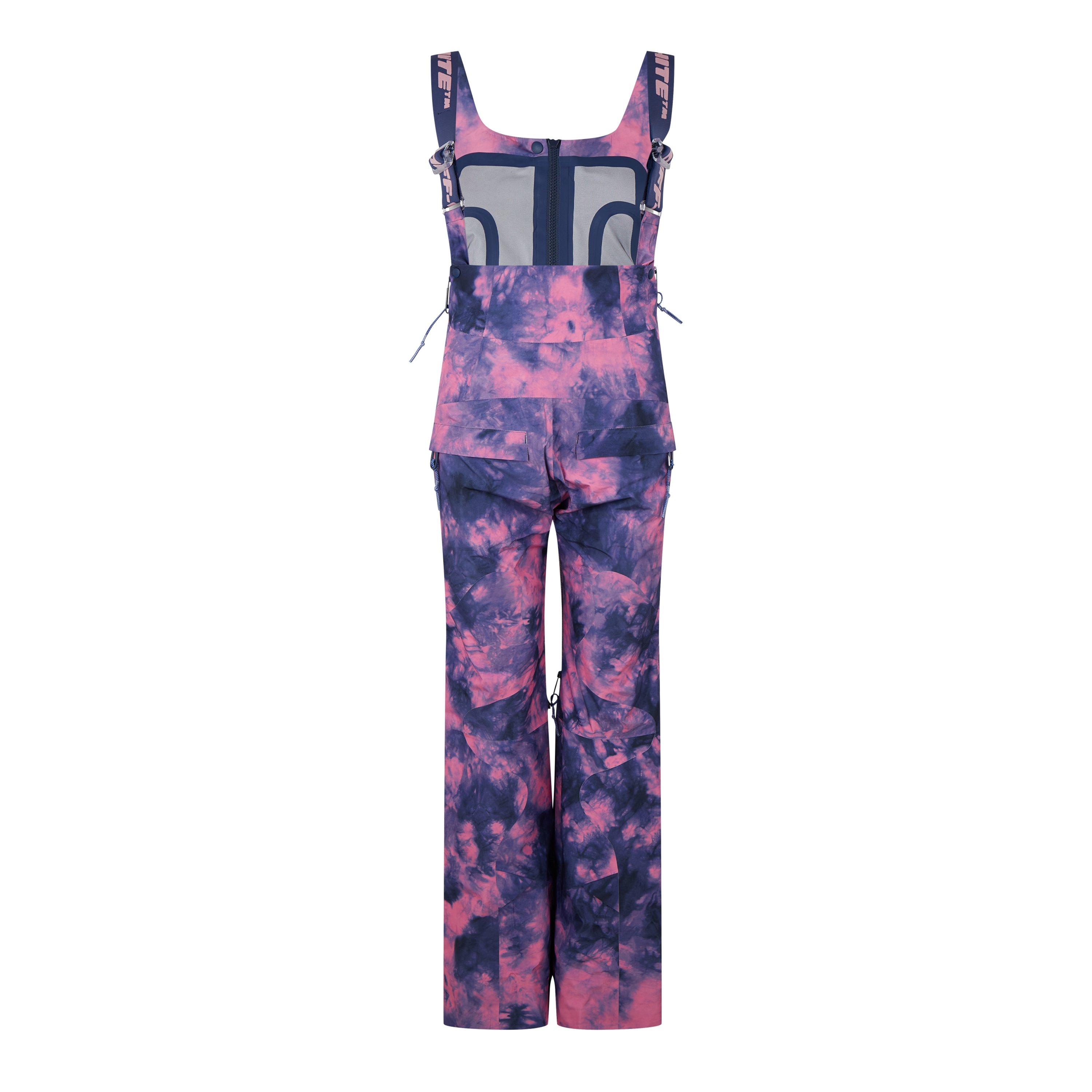 Pink Blue - Off White - Women's - Tie Dye Ski Suits - 1
