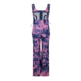 Off White Women's Ski Jumpsuit, Bold Tie-Dye Design