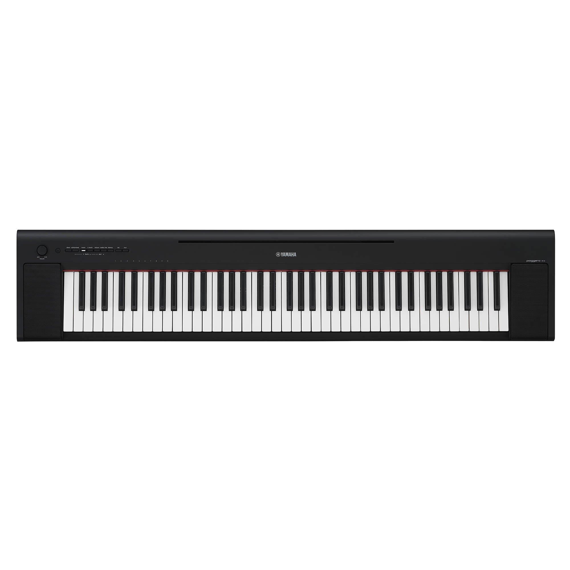 Black - Yamaha - Piaggero NP35 Electronic Keyboard - 1