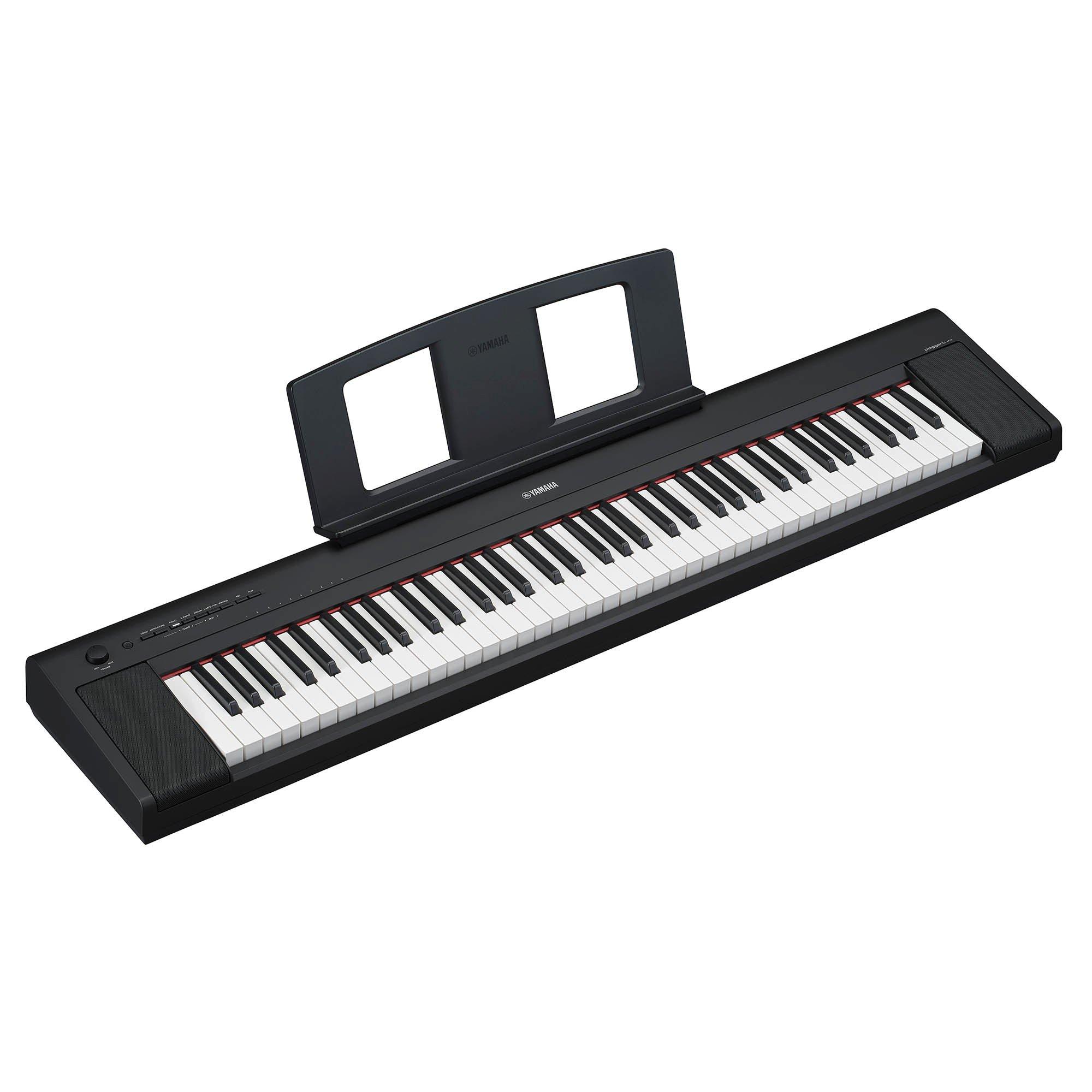 Black - Yamaha - Piaggero NP35 Electronic Keyboard - 2