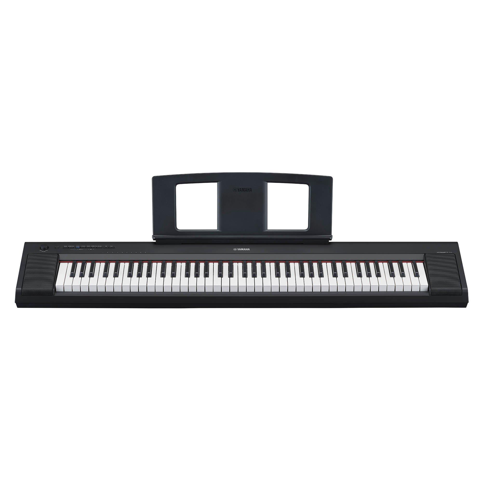 Black - Yamaha - Piaggero NP35 Electronic Keyboard - 4