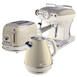 Ariete ARPK4 VINTAGE JUG KETTLE TOASTER & ESPRESSO COFFEE