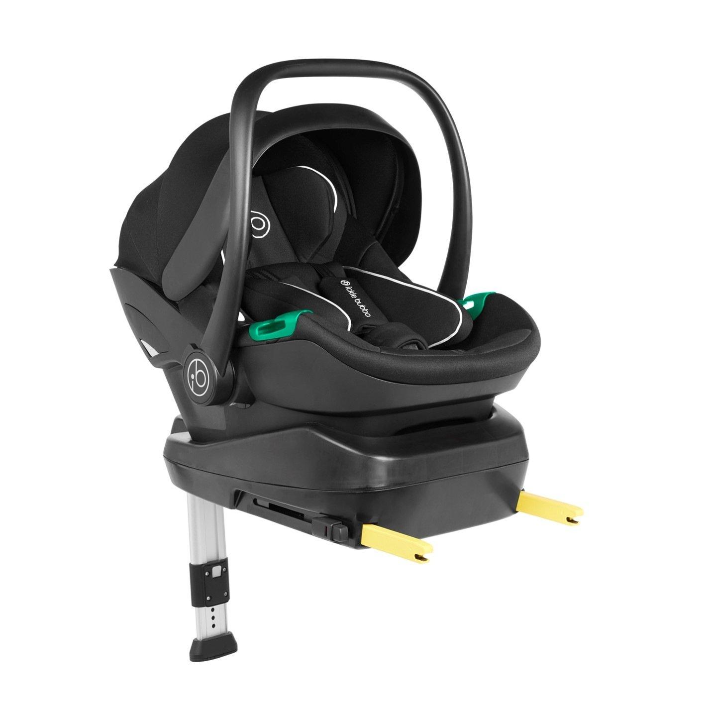 Black - Ickle Bubba - Stratus I-Size Car Seat & Isofix Base - 1