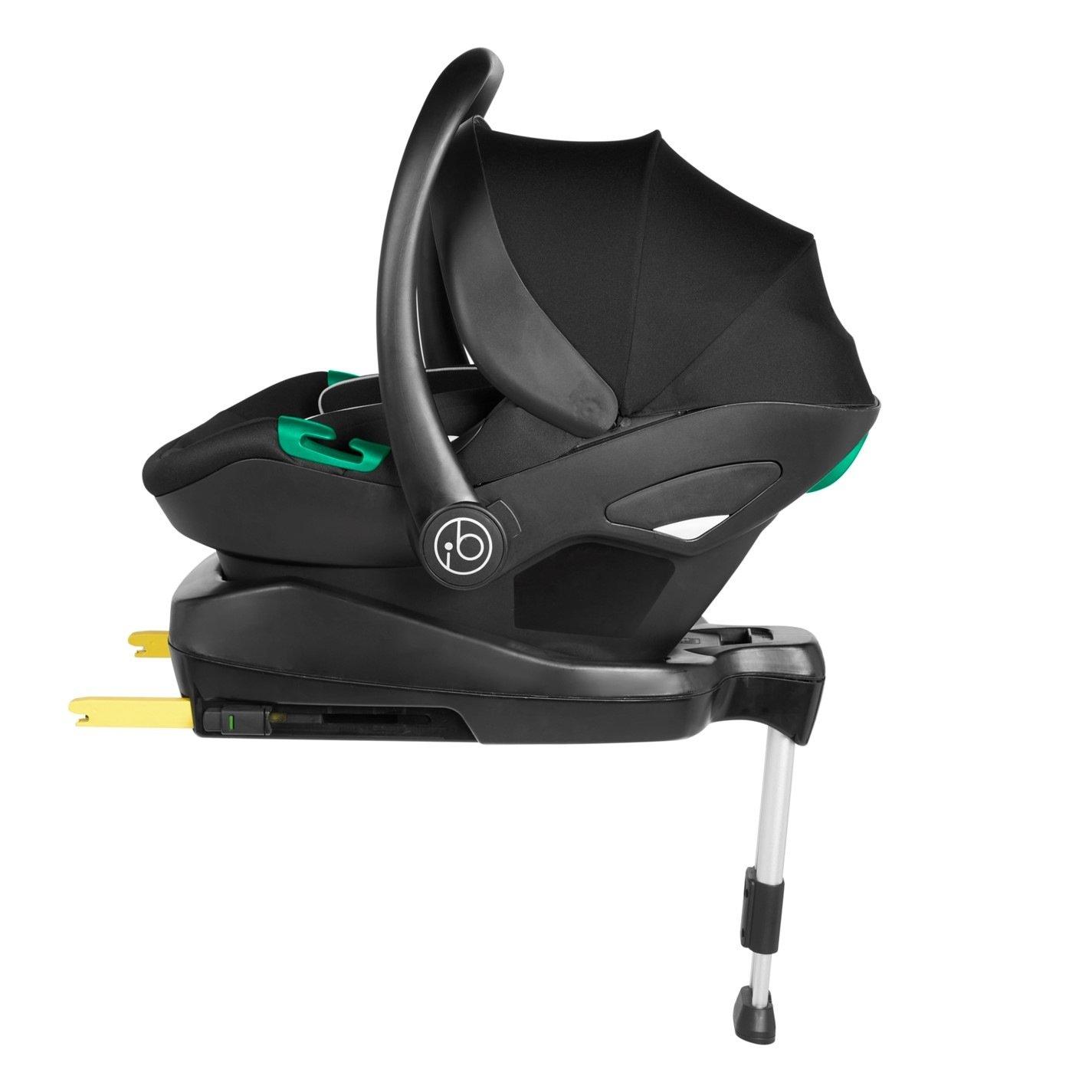 Black - Ickle Bubba - Stratus I-Size Car Seat & Isofix Base - 5