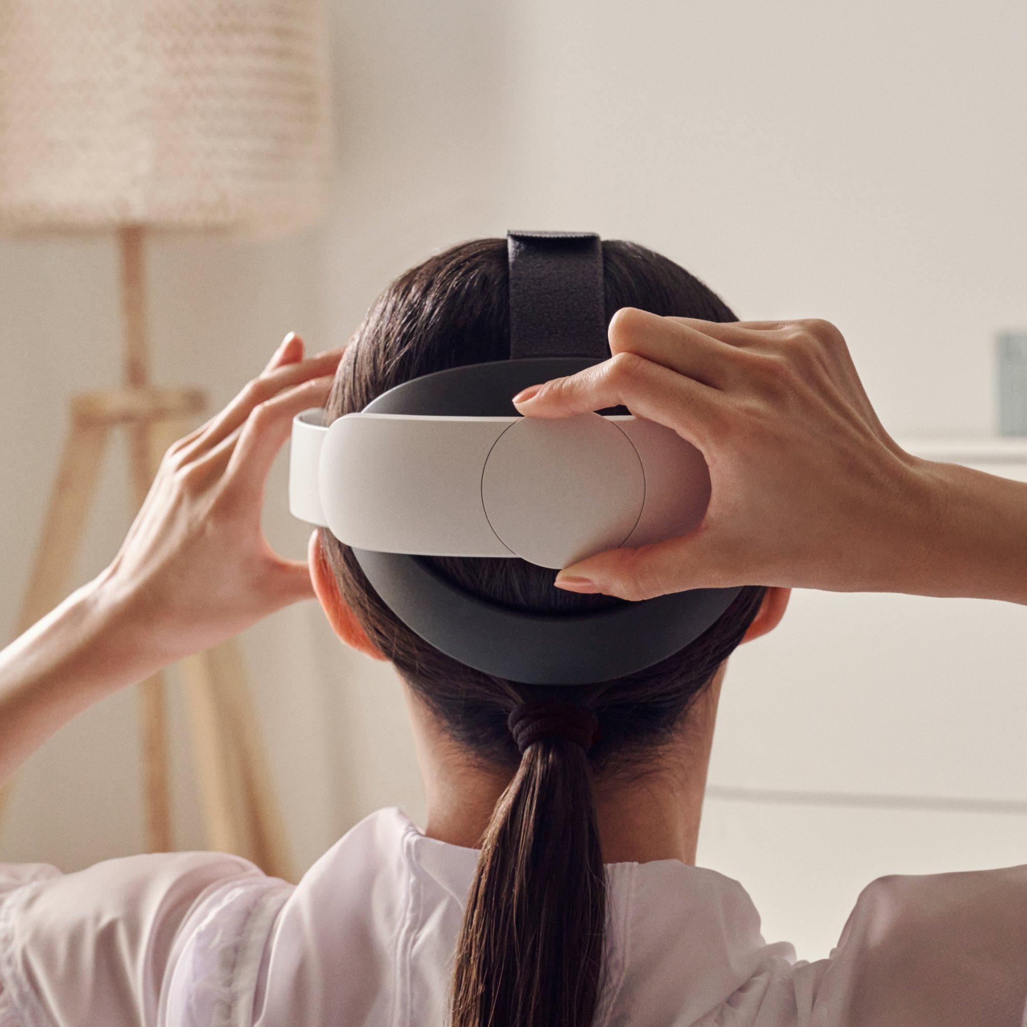 White / Black - Meta - Quest Elite Strap for Quest 3/3S - 6