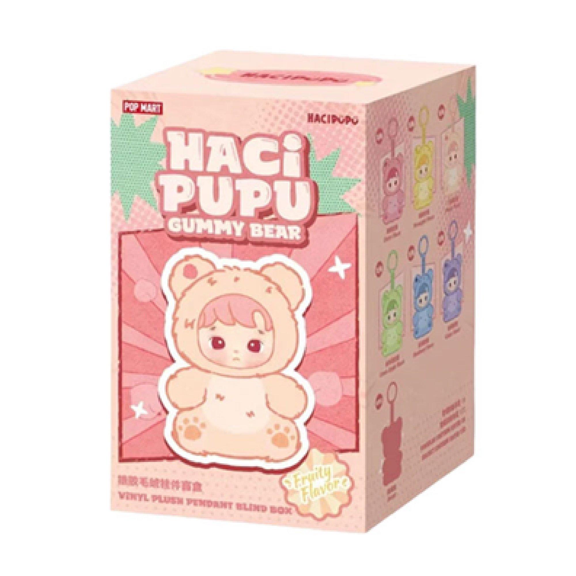 Pop Mart Hacipupu Gummy Bear Vinyl Plush Single Blind