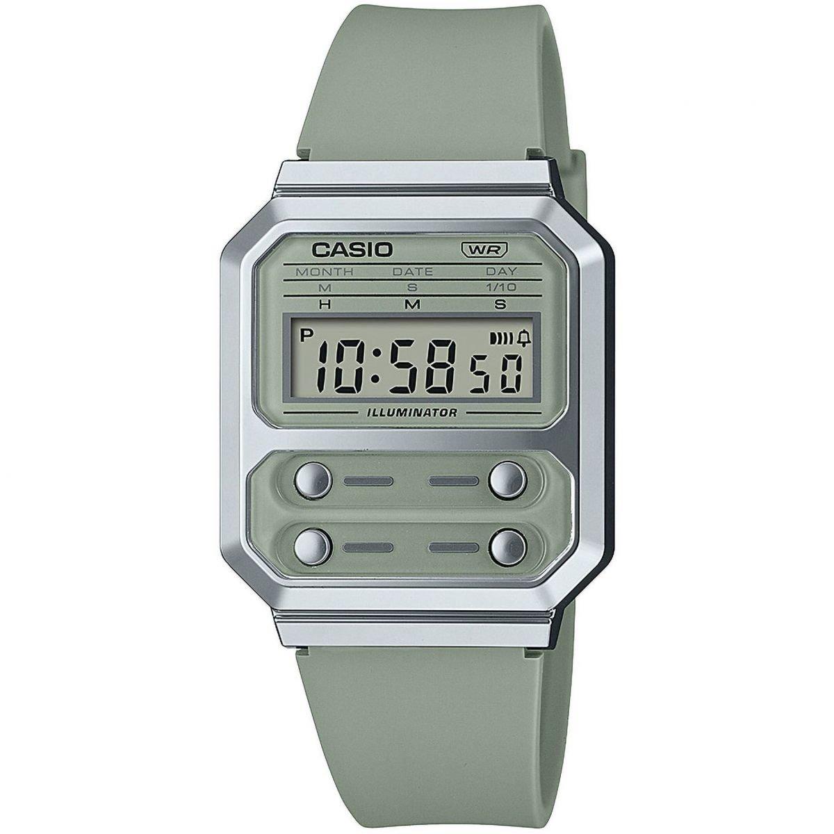 Sage - Casio - Vintage Watch A100WEF-3AEF - 1