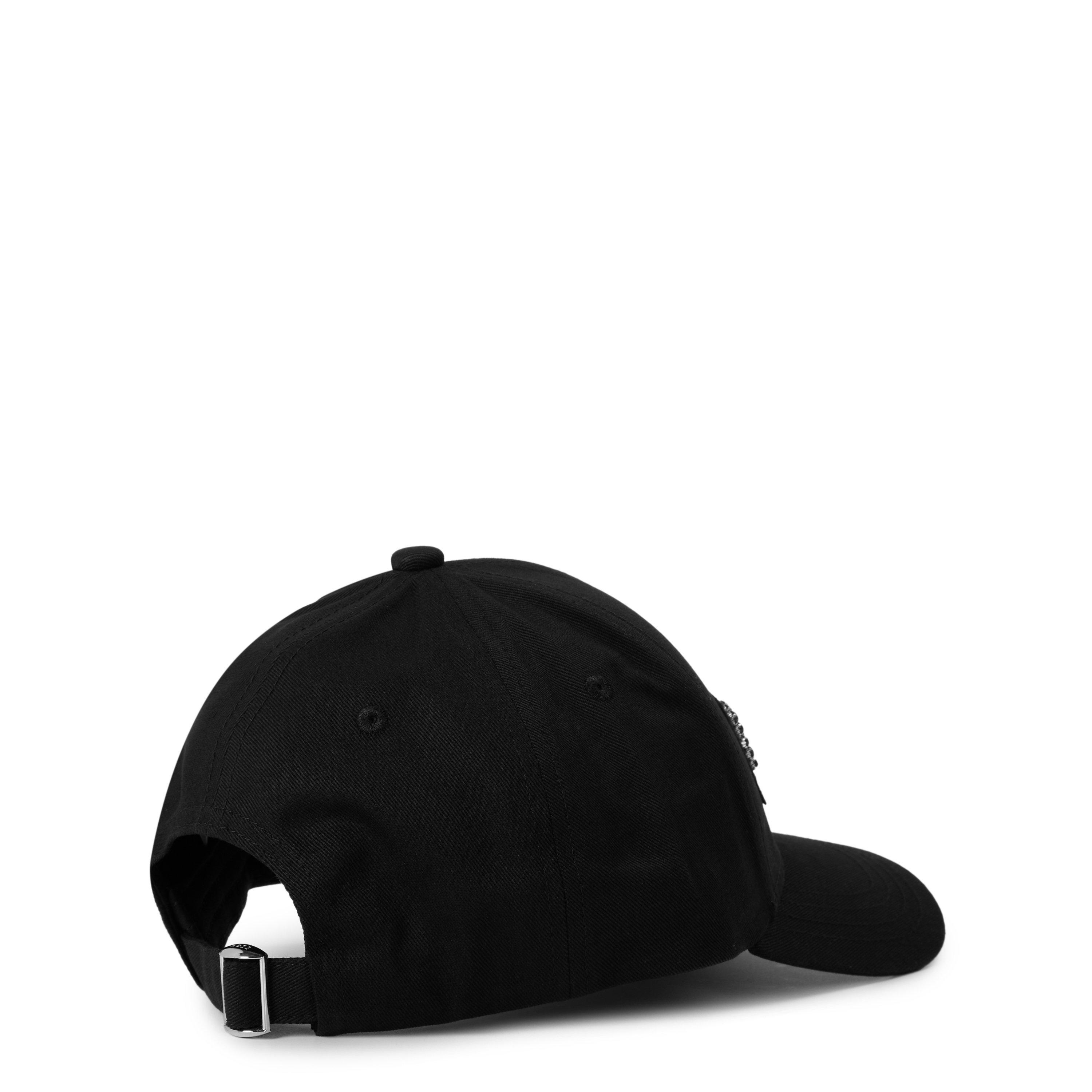 Black - Boss - Women's Lilyan Diamante Baseball Cap - 2