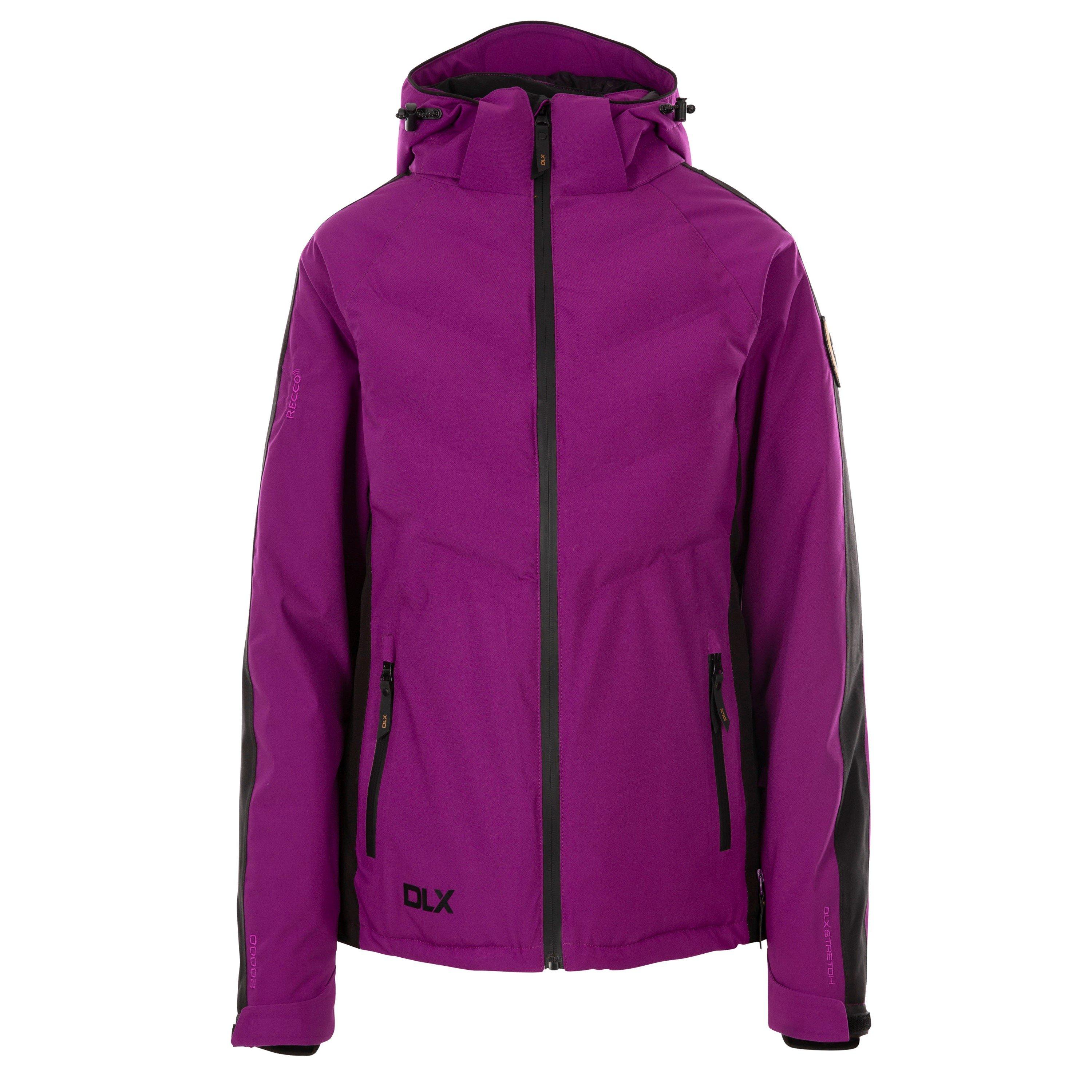 Wild Purple - DLX - Women's Gabriella Waterproof and Breathable Tailored Fit Ski Jacket - 1