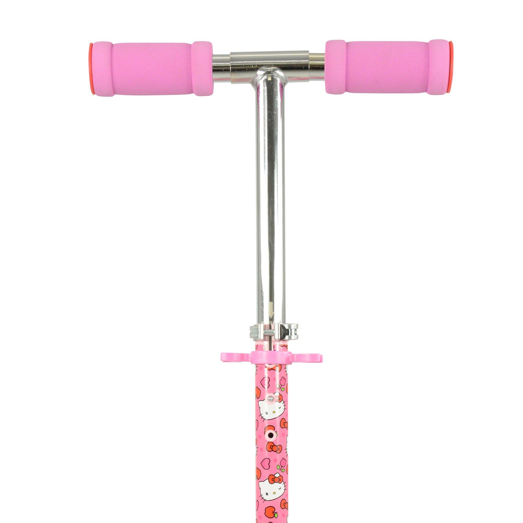 Multicoloured - Hello Kitty - Hello Kitty Folding Inline Scooter with LED Wheels - 4
