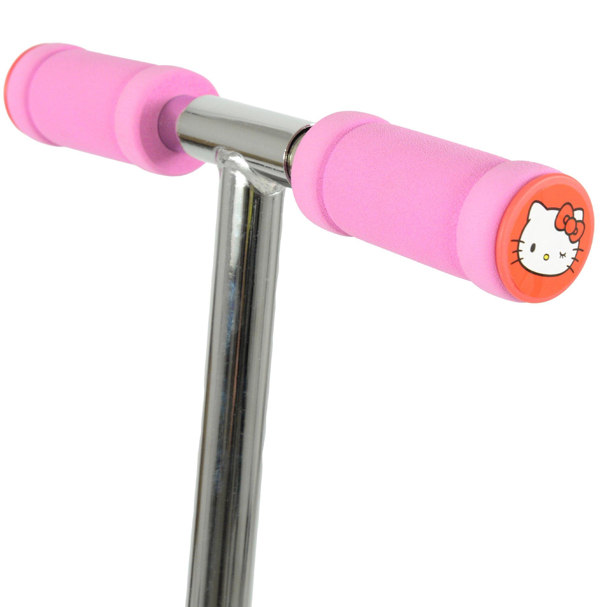 Multicoloured - Hello Kitty - Hello Kitty Folding Inline Scooter with LED Wheels - 5