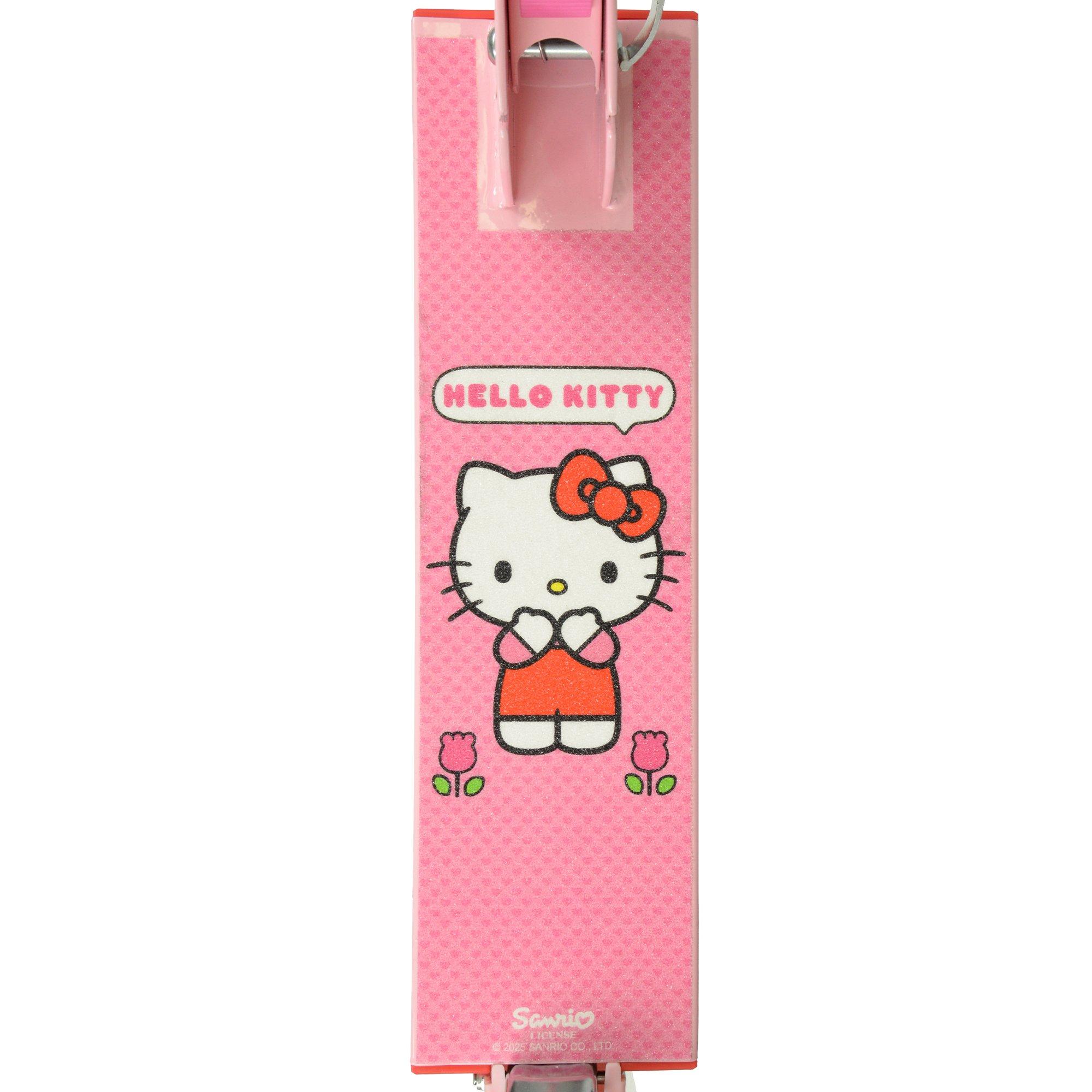 Multicoloured - Hello Kitty - Hello Kitty Folding Inline Scooter with LED Wheels - 6
