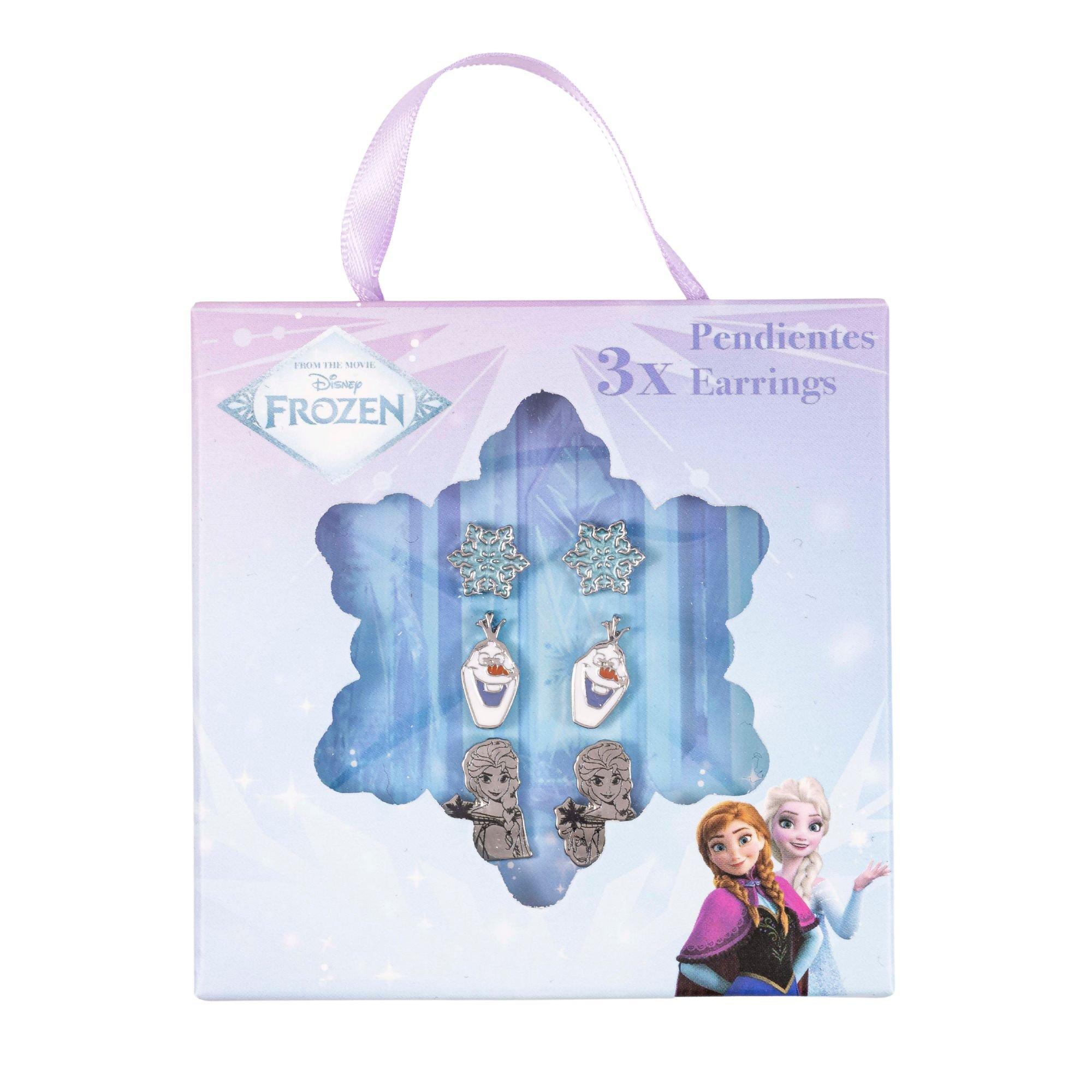 Silver - Disney - Disney Frozen 3 PC earring set - 3