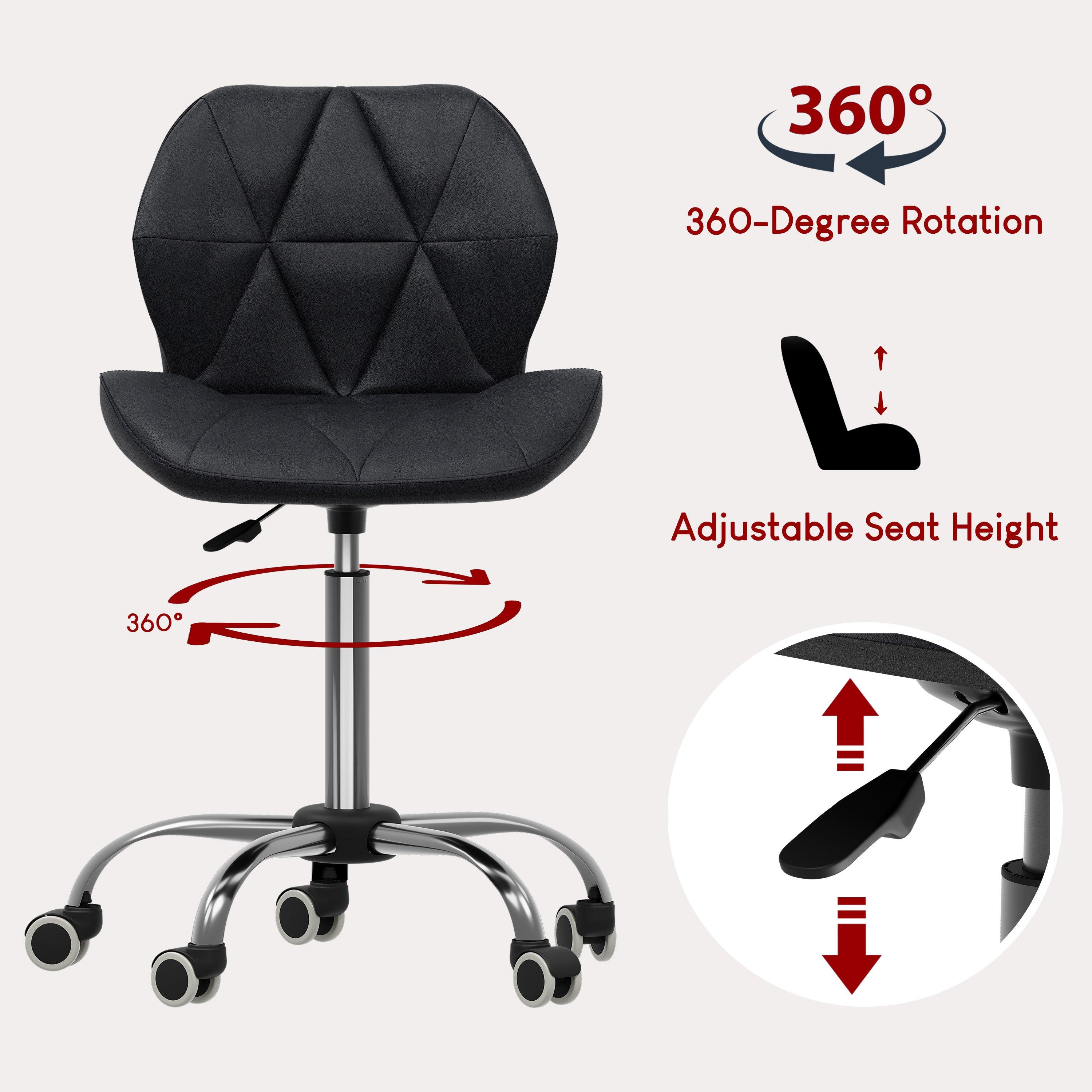 Black - Lassic - Vida Designs Geo Office Chair UKFR - 10