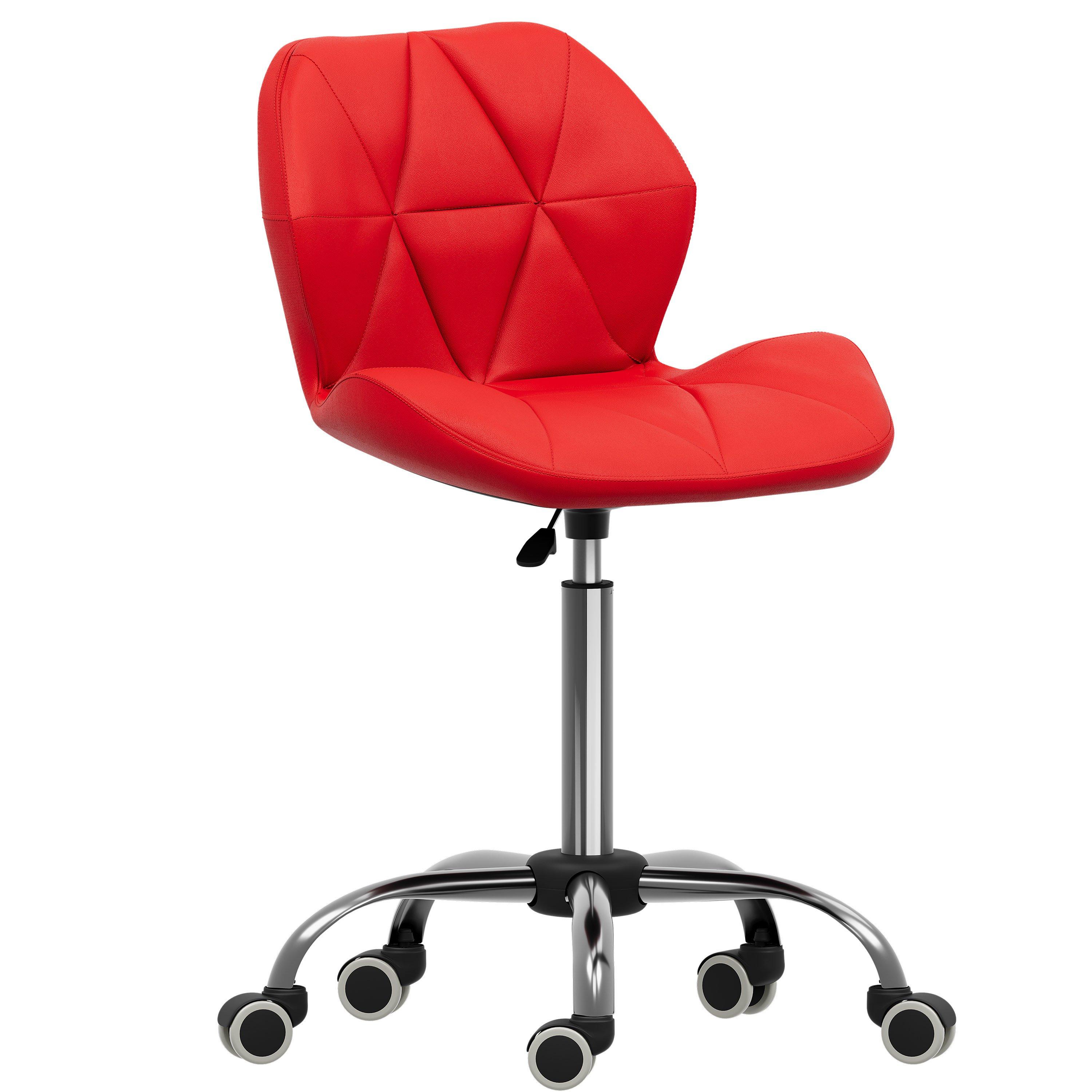 Red - Lassic - Vida Designs Geo Office Chair UKFR - 8