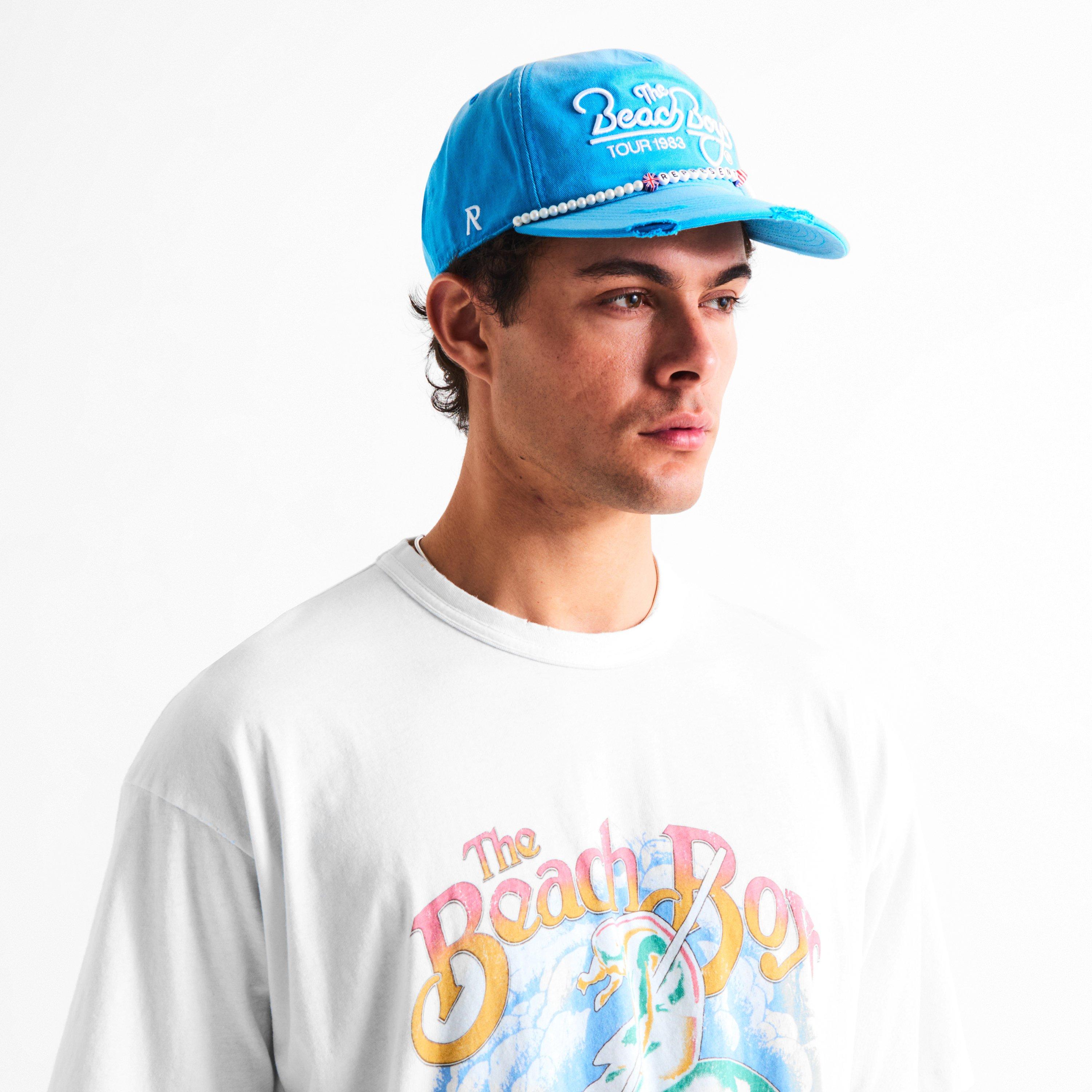 Bright Blue - Represent - Men's Beach Boys Baseball Cap - 3