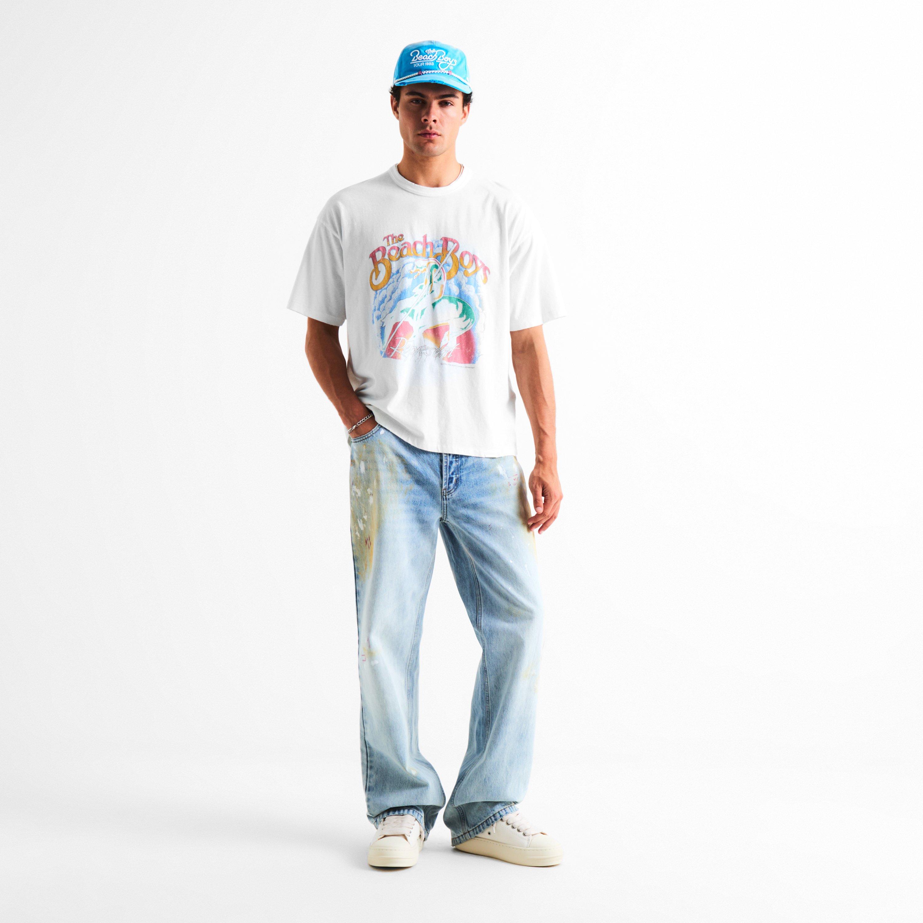 Bright Blue - Represent - Men's Beach Boys Baseball Cap - 5